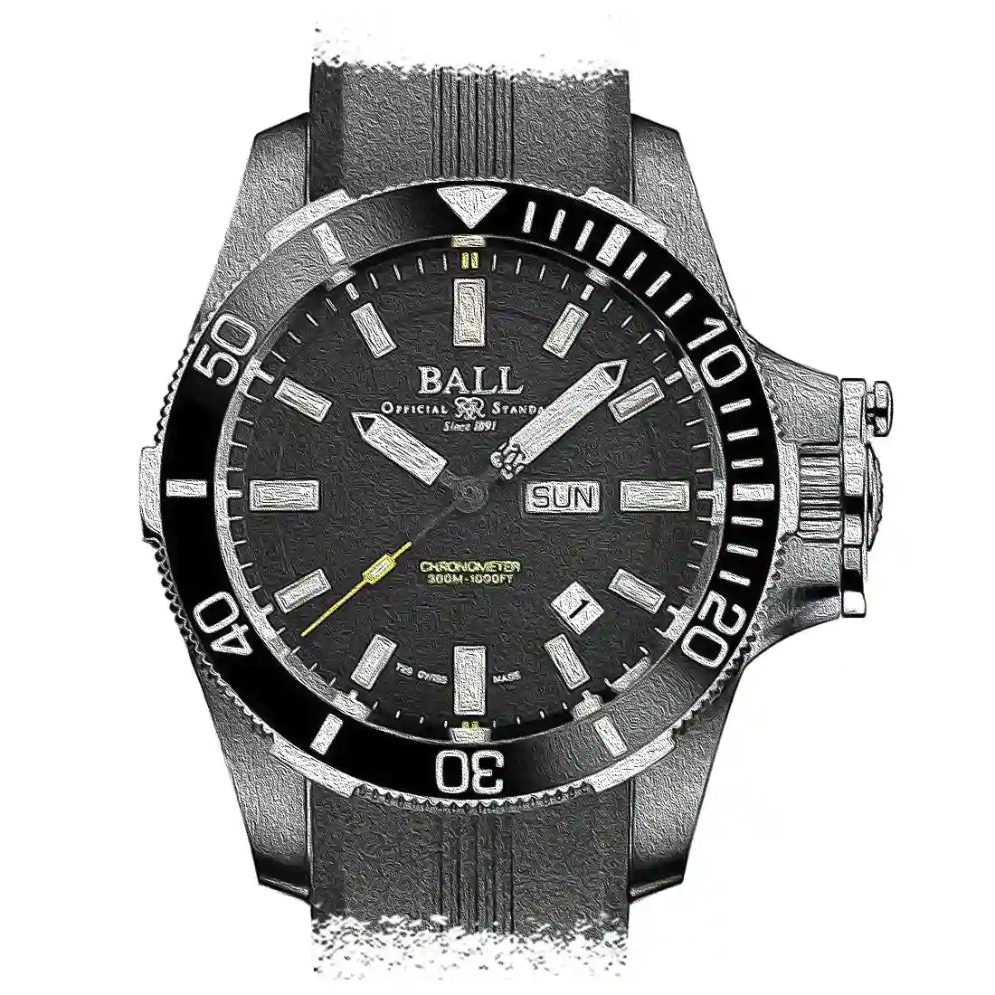 BALL Watch Engineer Hydrocarbon Automatique Noir