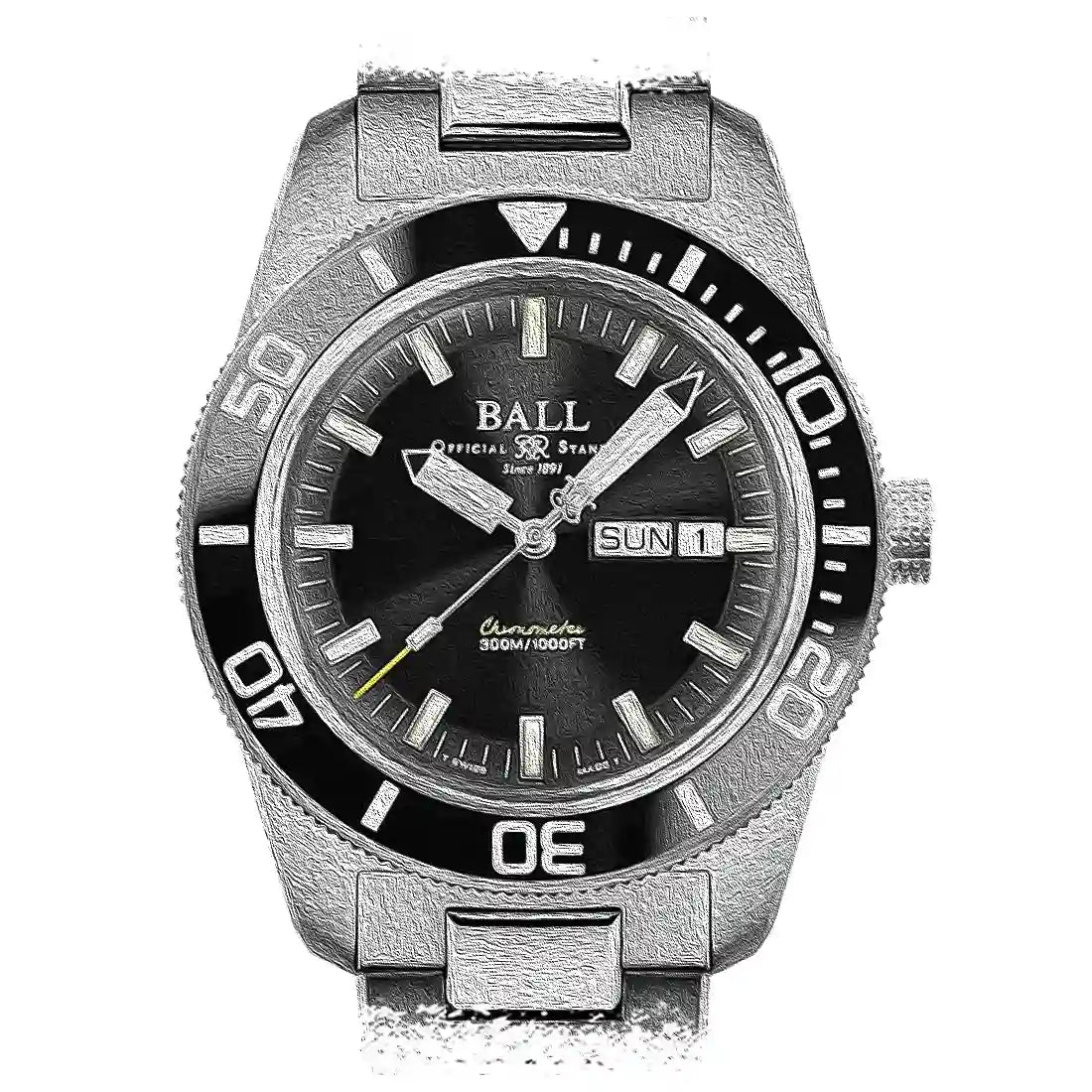 BALL Watch Engineer Master II Automatique Noir