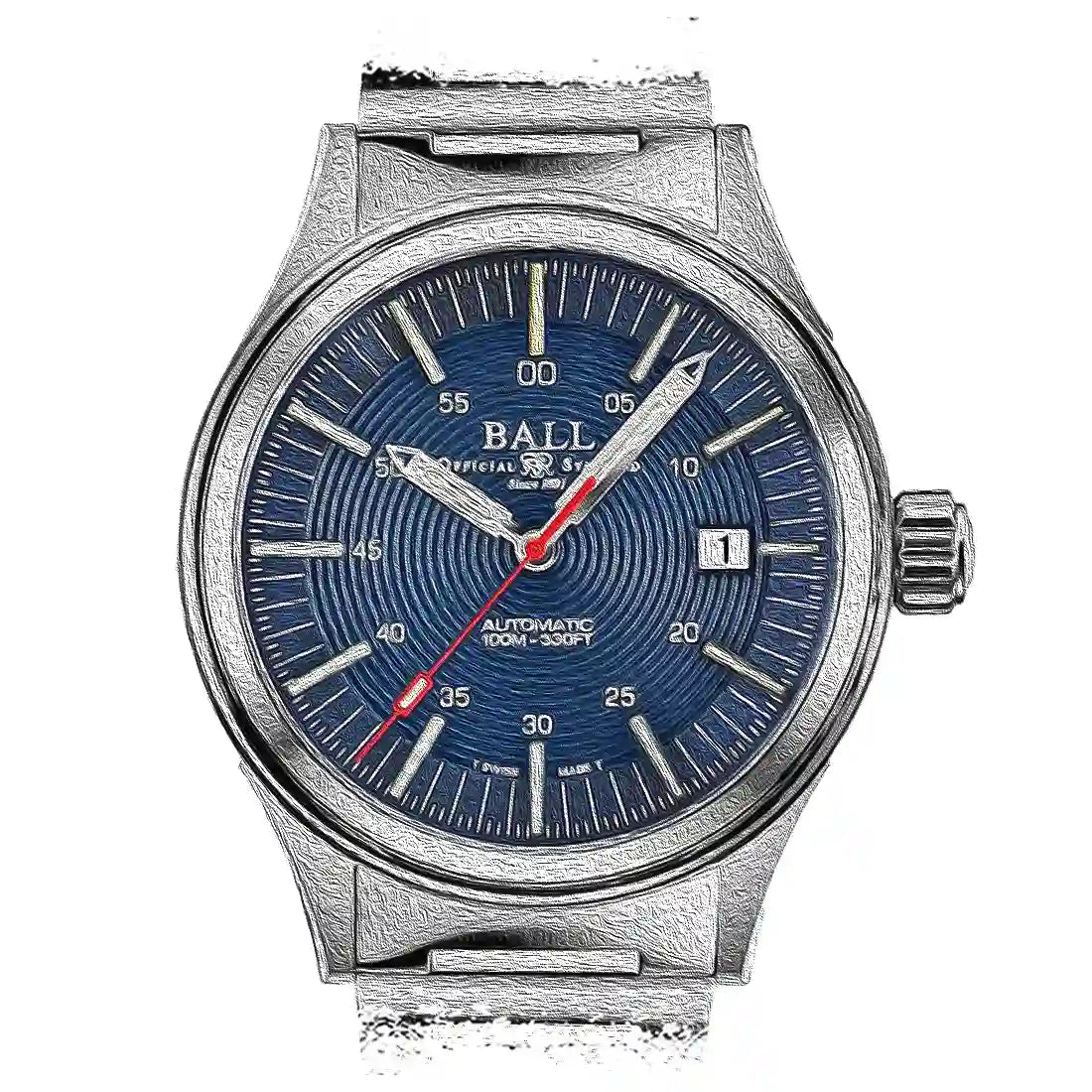 BALL Watch Fireman Automatic Blue 40mm