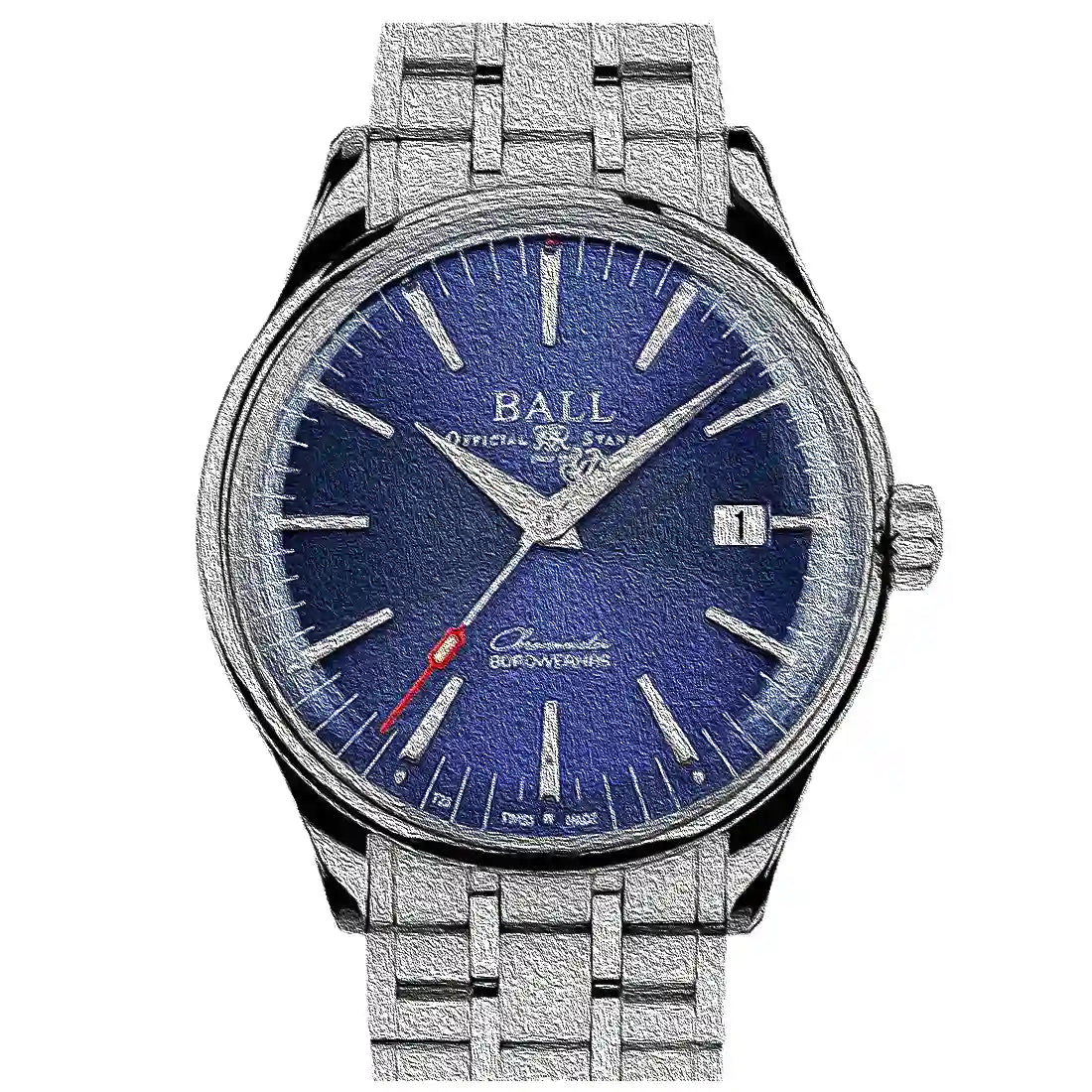 BALL Watch Trainmaster Automatic Blue 40mm
