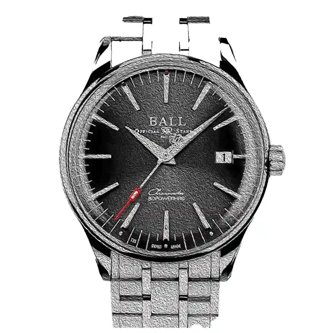 BALL Watch Trainmaster Automatic Black 40mm