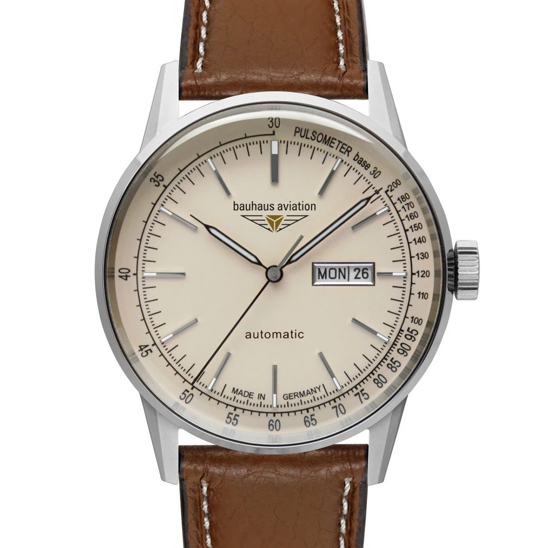 Bauhaus Aviation G38 2366 Automatic Beige 42mm
