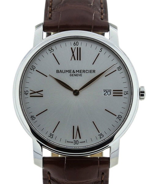 Baume & Mercier Classima Quartz Zilver 42 mm