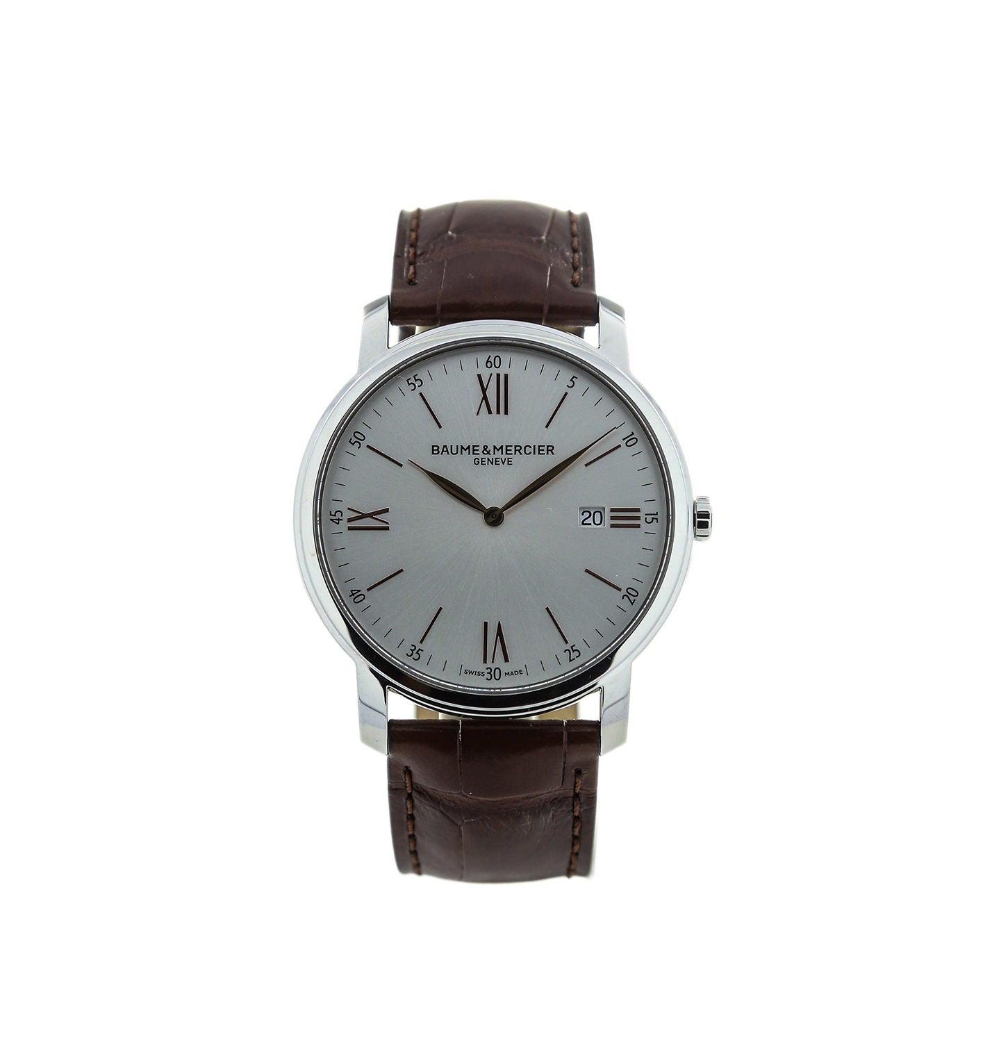 Baume & Mercier Classima Quartz Zilver 42 mm