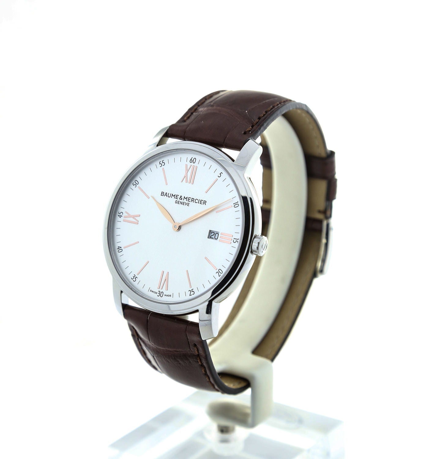 Baume & Mercier Classima Quartz Zilver 42 mm