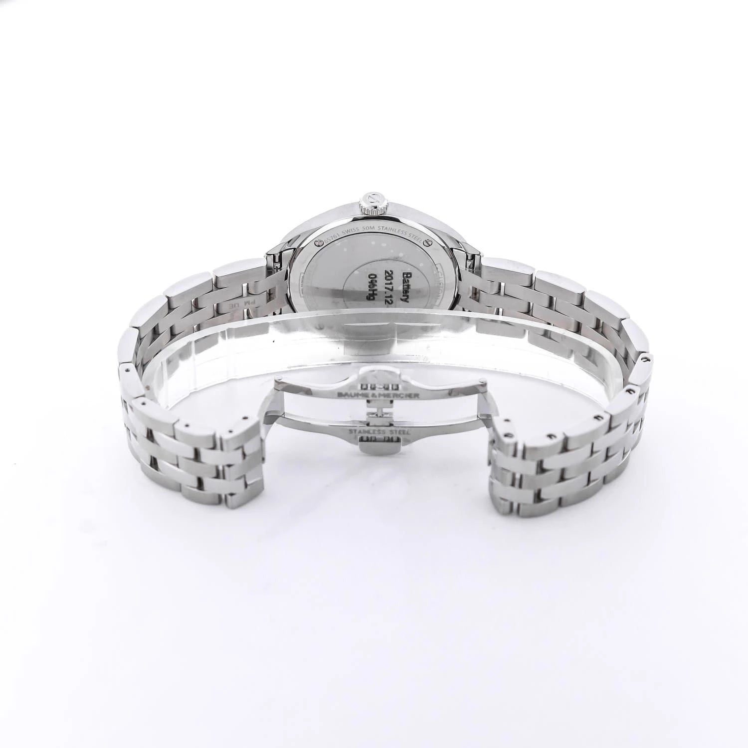 Baume & Mercier Clifton Quartz Silver 30mm