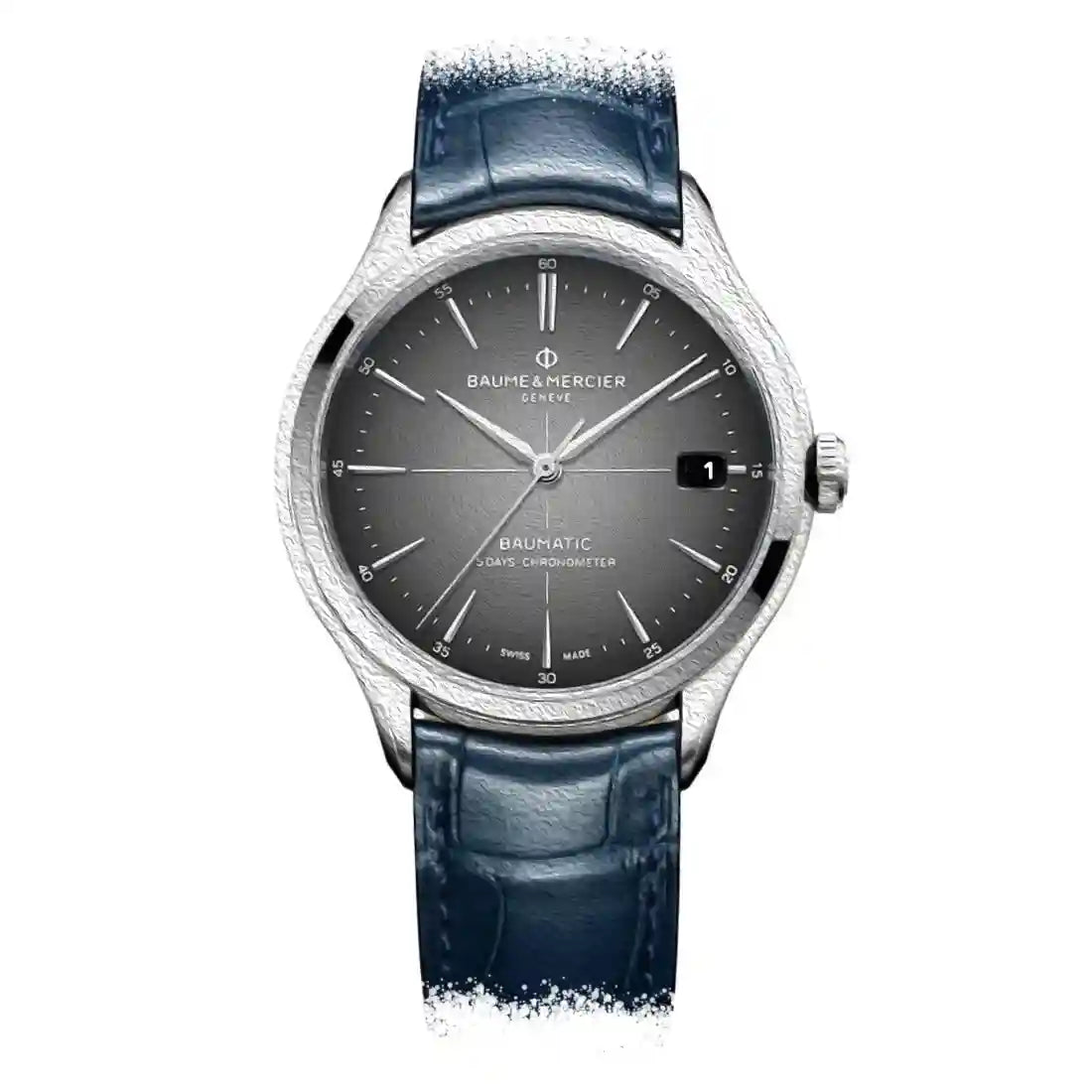 Baume & Mercier Clifton Automatic Grijs 40 mm