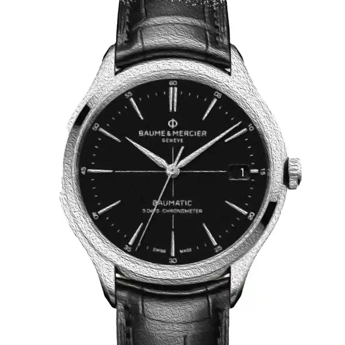 Baume & Mercier Clifton Automatic Zwart 40 mm