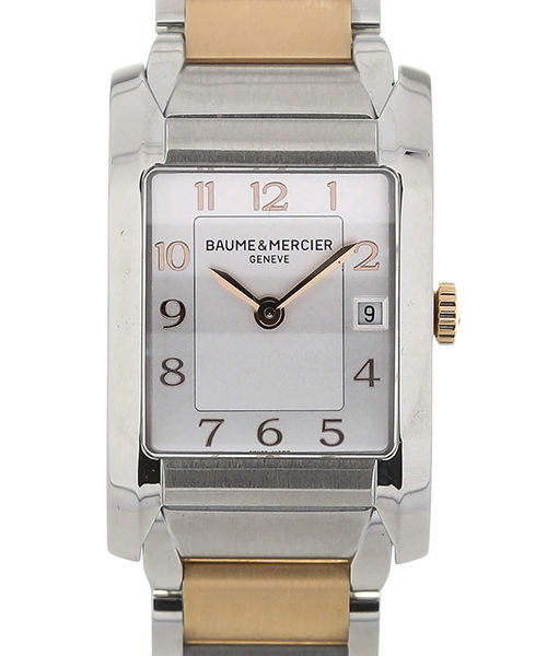 Baume & Mercier Hampton Quartz Zilver 35 mm
