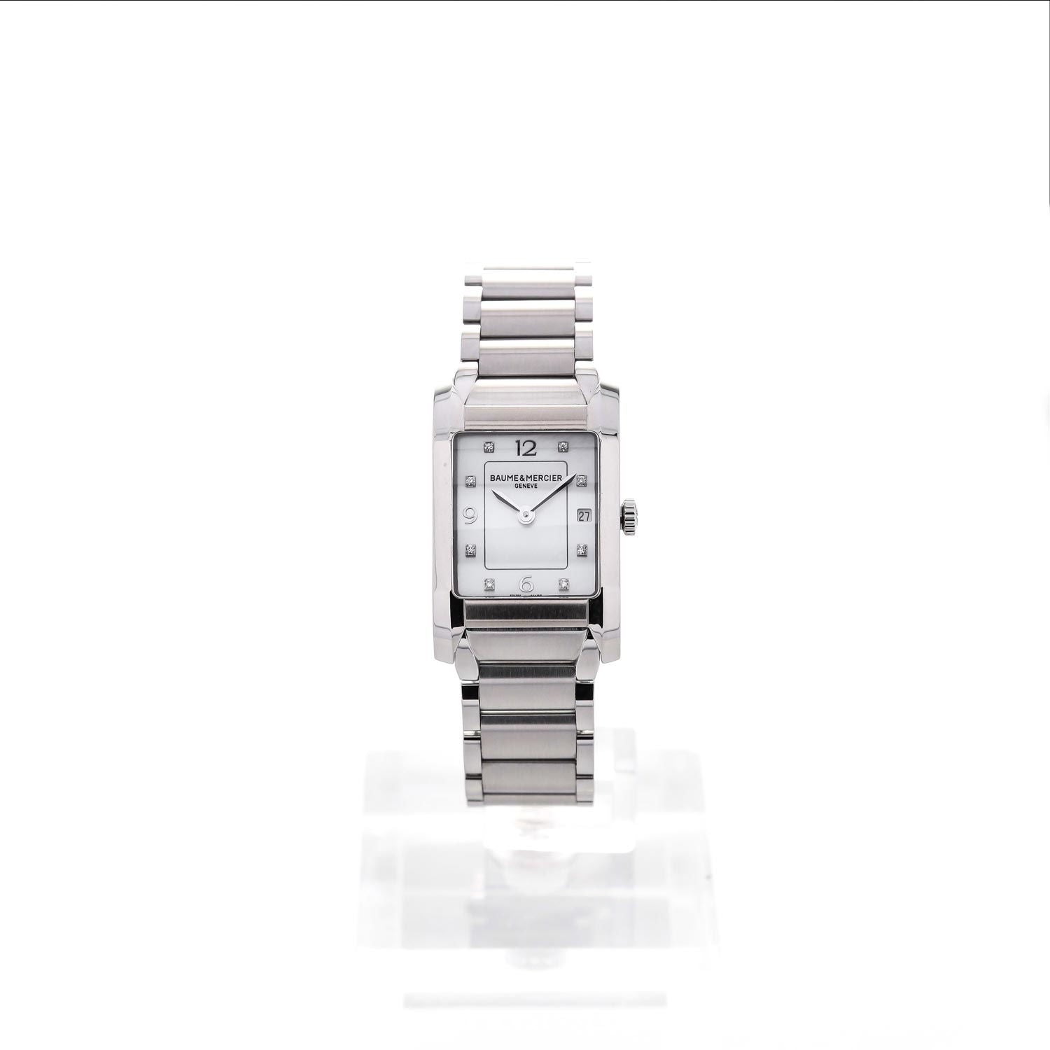 Baume & Mercier Hampton Quartz met parelmoer, 35 mm