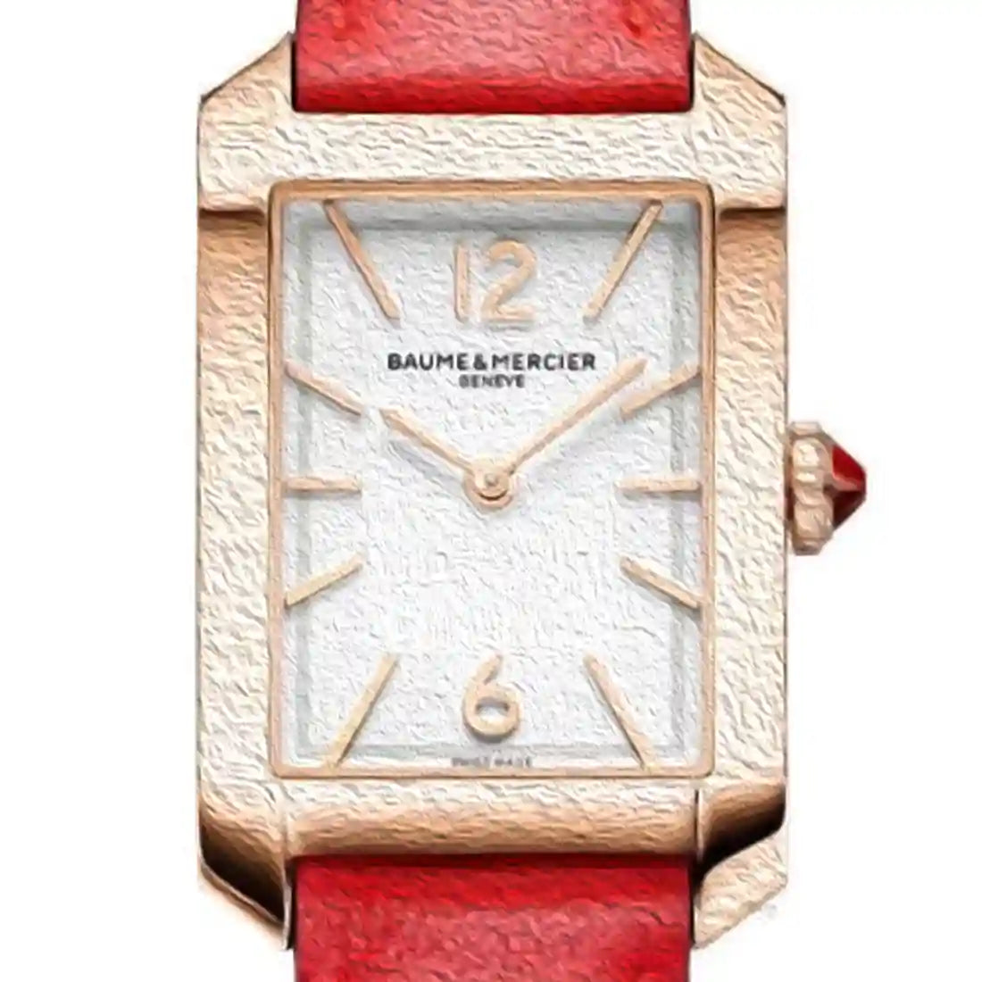 Baume & Mercier Hampton Quartz Zilver 35 mm