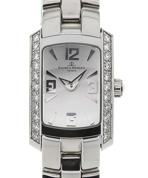 Baume & Mercier Hampton Quartz Zilver 25 mm