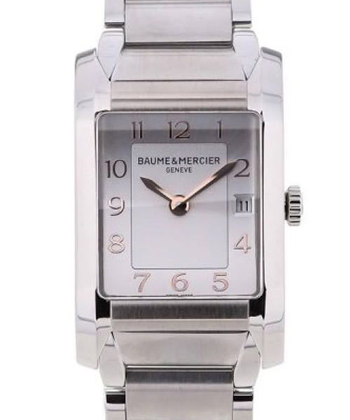 Baume & Mercier Hampton Quartz Zilver 35 mm