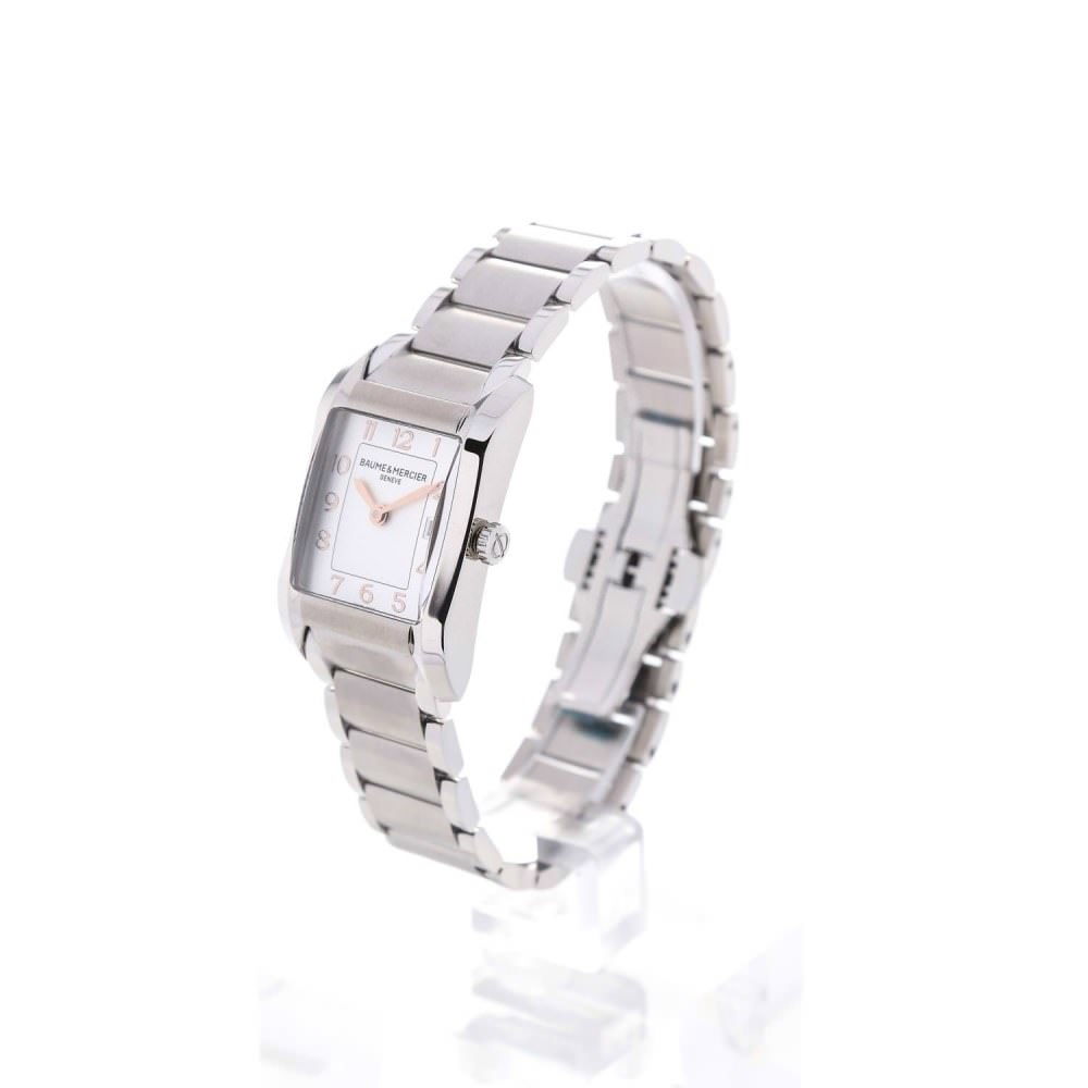 Baume & Mercier Hampton Quartz Zilver 35 mm