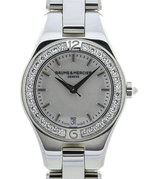 Baume & Mercier Linea Quartz met parelmoer, 27 mm