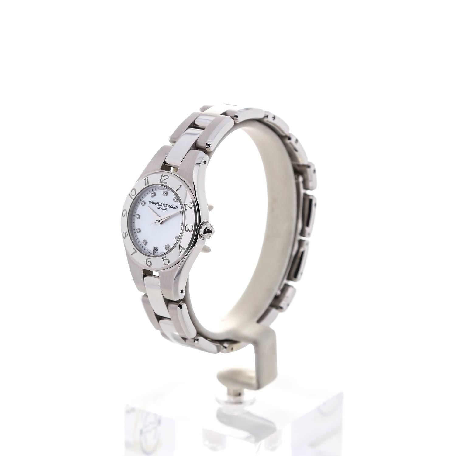 Baume & Mercier Linea Quartz Mère De Perle