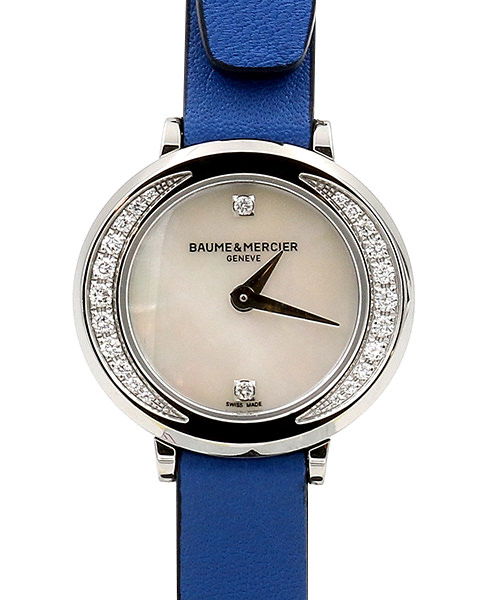 Baume & Mercier Promesse Quartz parelmoer 22 mm