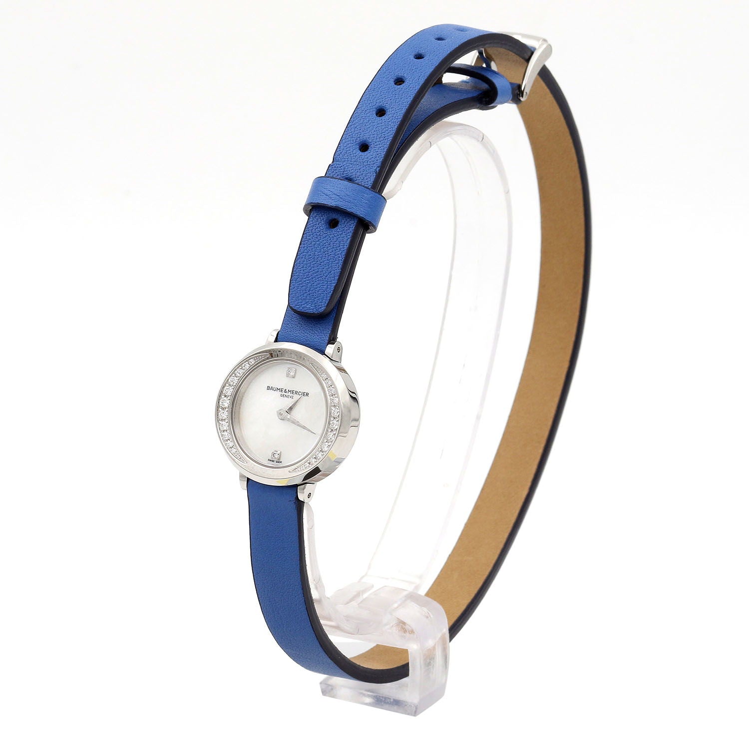 Baume & Mercier Promesse Quartz parelmoer 22 mm