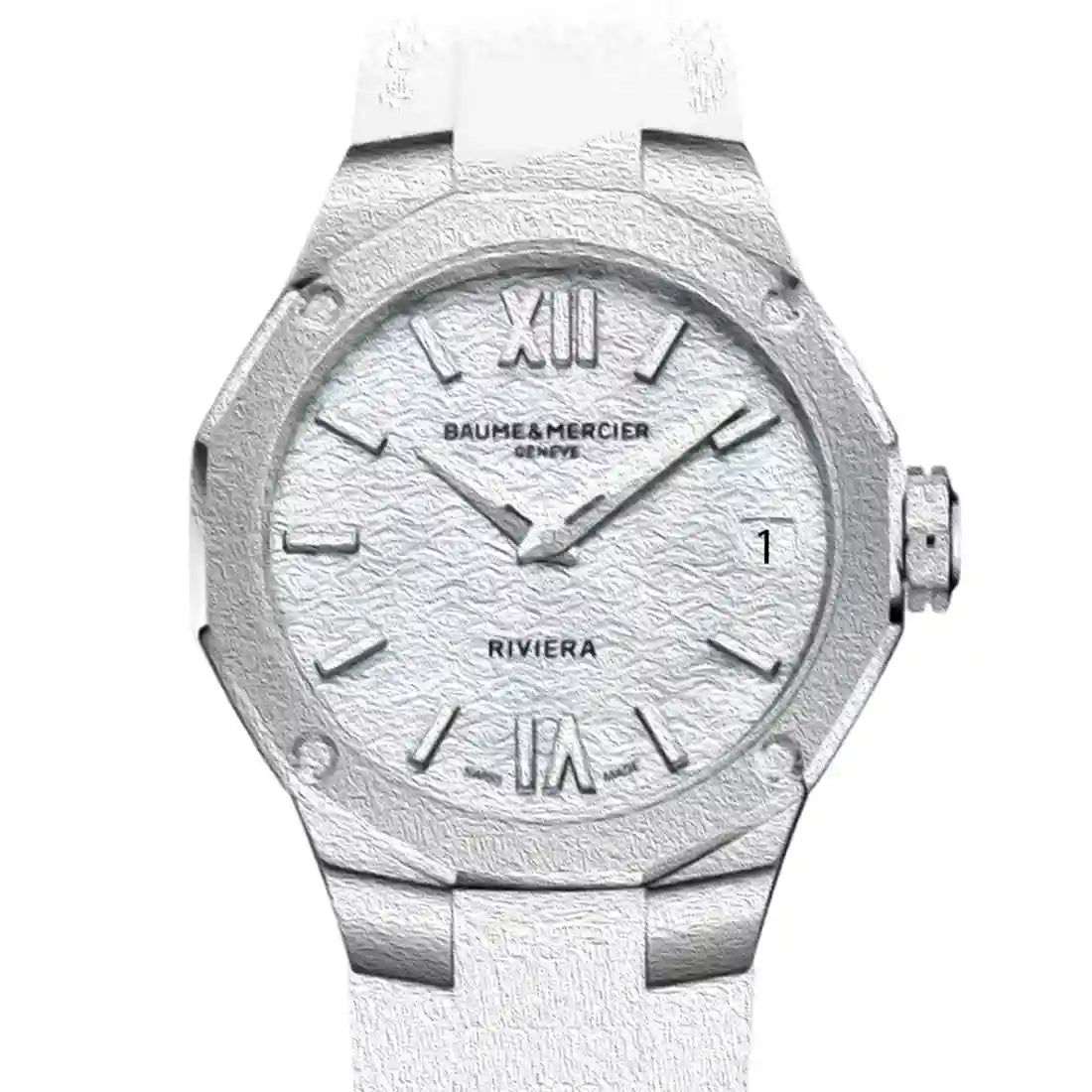 Baume & Mercier Riviera Quartz Pearl White 33mm