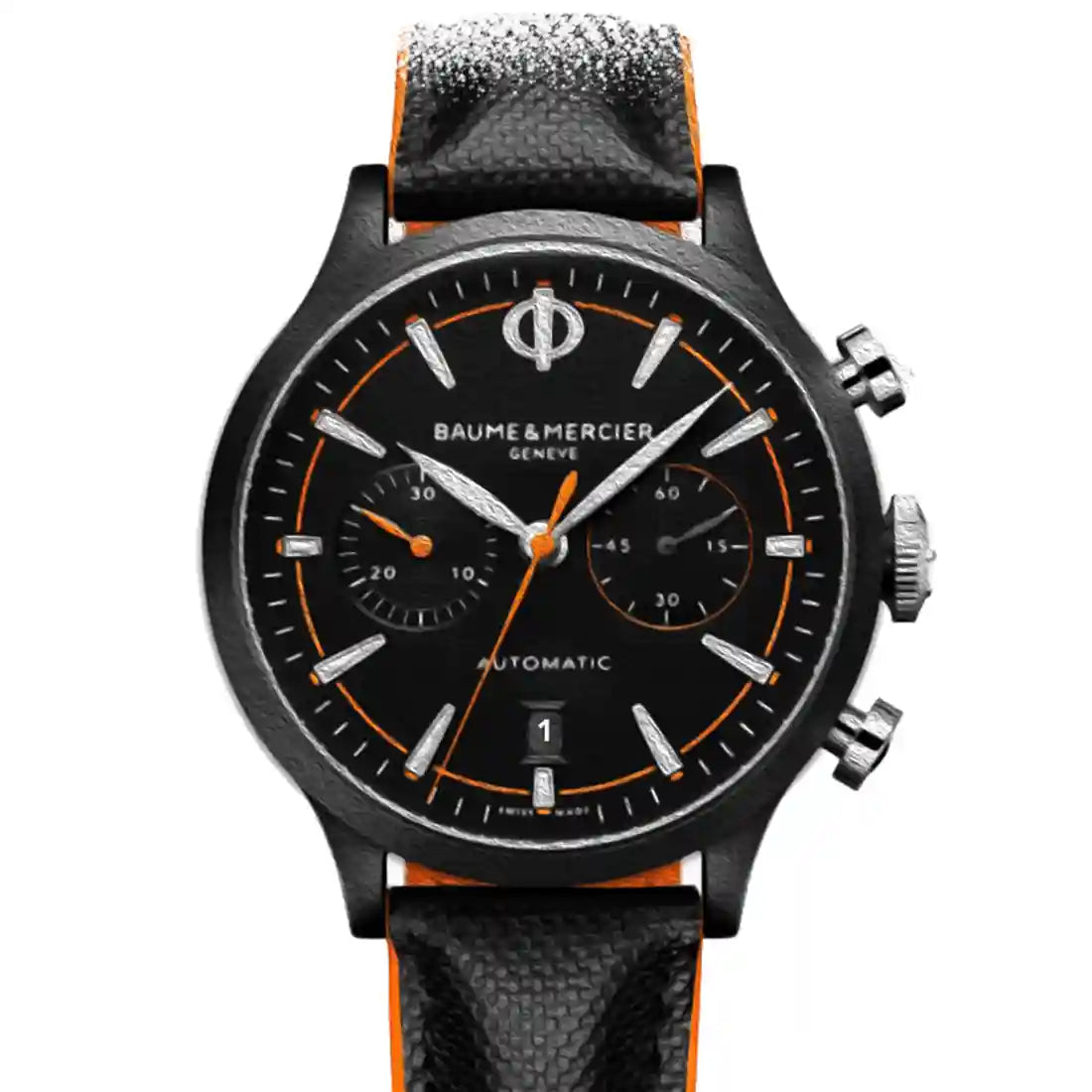 Baume & Mercier Capeland Automatic Zwart 42 mm