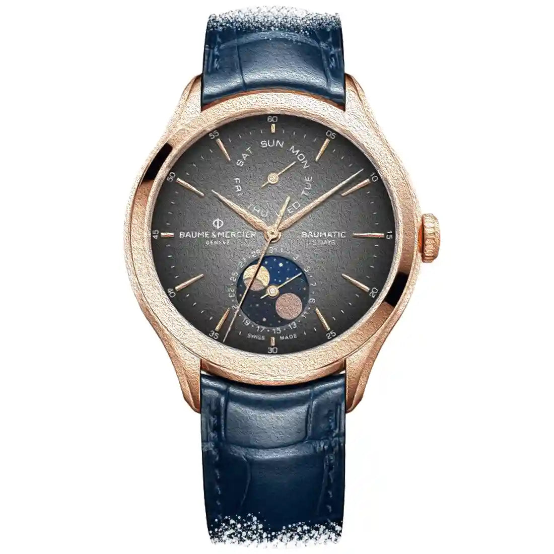 Baume & Mercier Clifton Automatic Grijs 42 mm