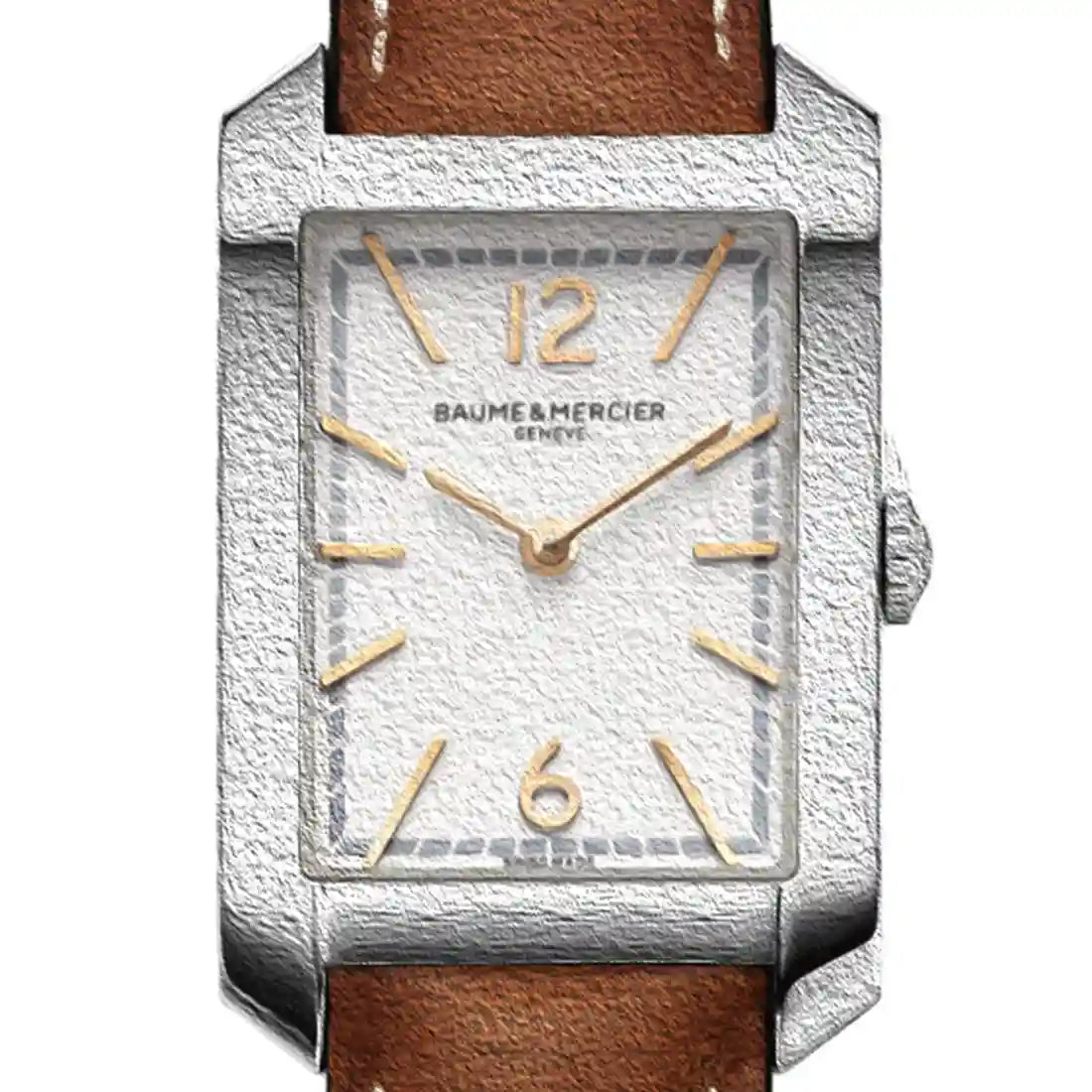 Baume & Mercier Hampton Quartz Zilver 35 mm