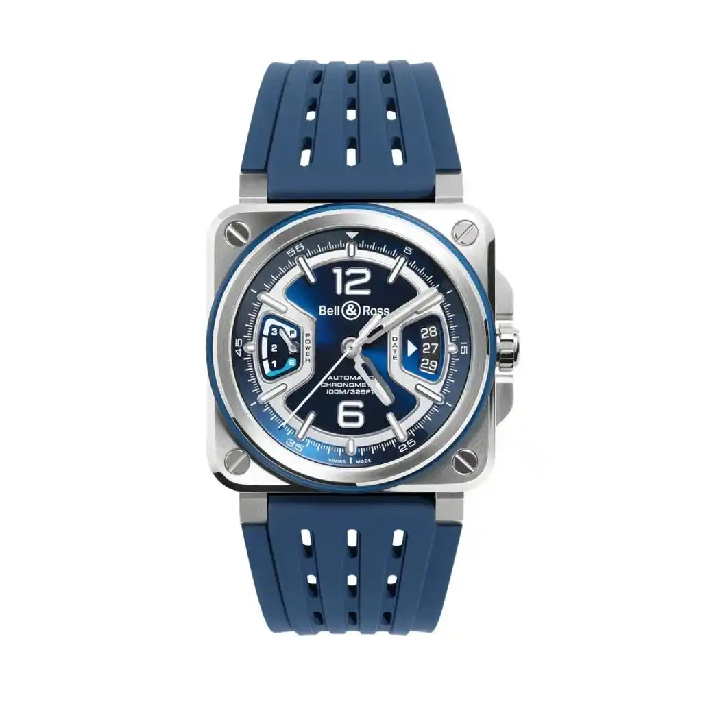 Bell & Ross BR-X3 BRX3R-BLU-ST/SRB Blue Dial Stainless steel 41mm Watch