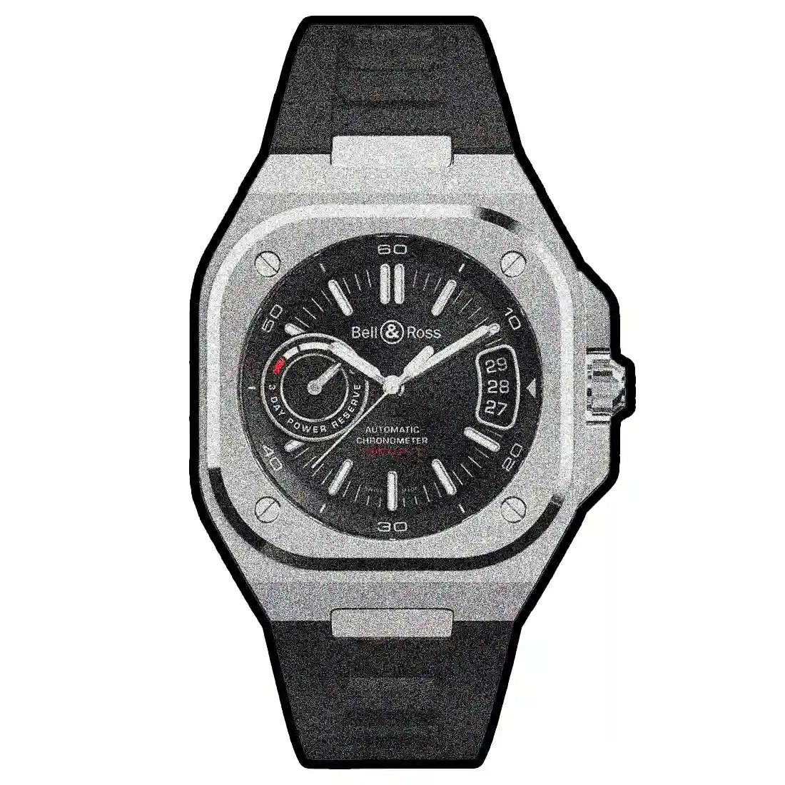 Bell & Ross BR-X5 Automatik Schwarz