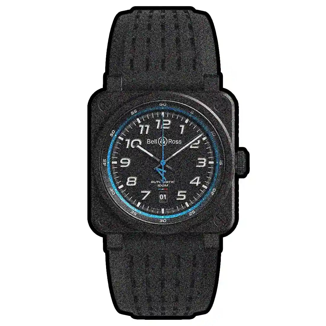 Bell & Ross BR 03 Automatik Schwarz
