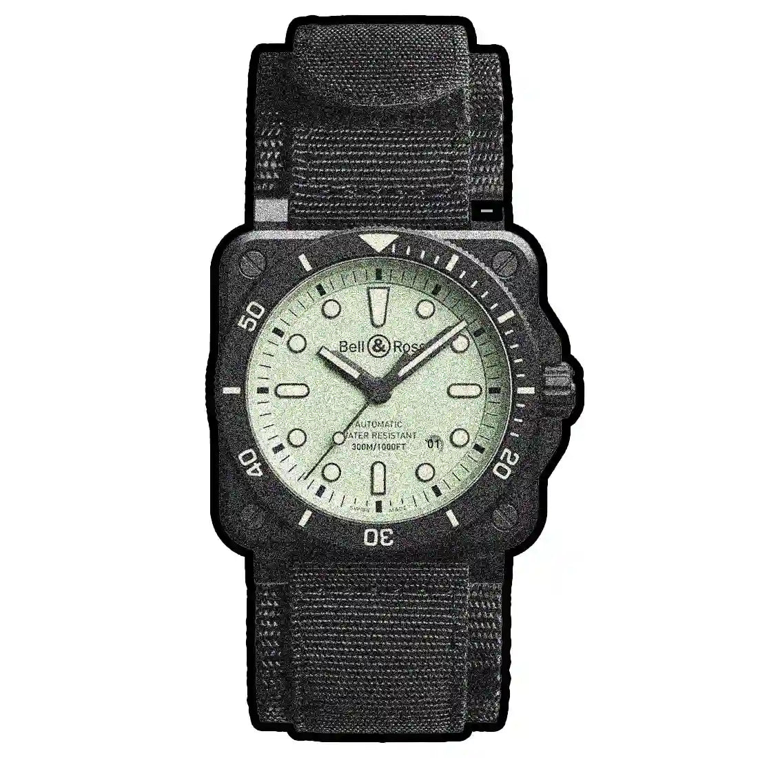 Bell & Ross BR 03 Automatik Grün