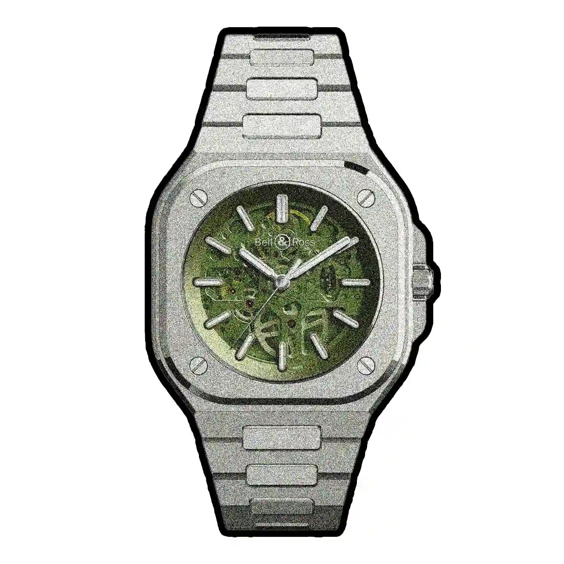 Bell & Ross BR 05 Skeleton Automatik Grün