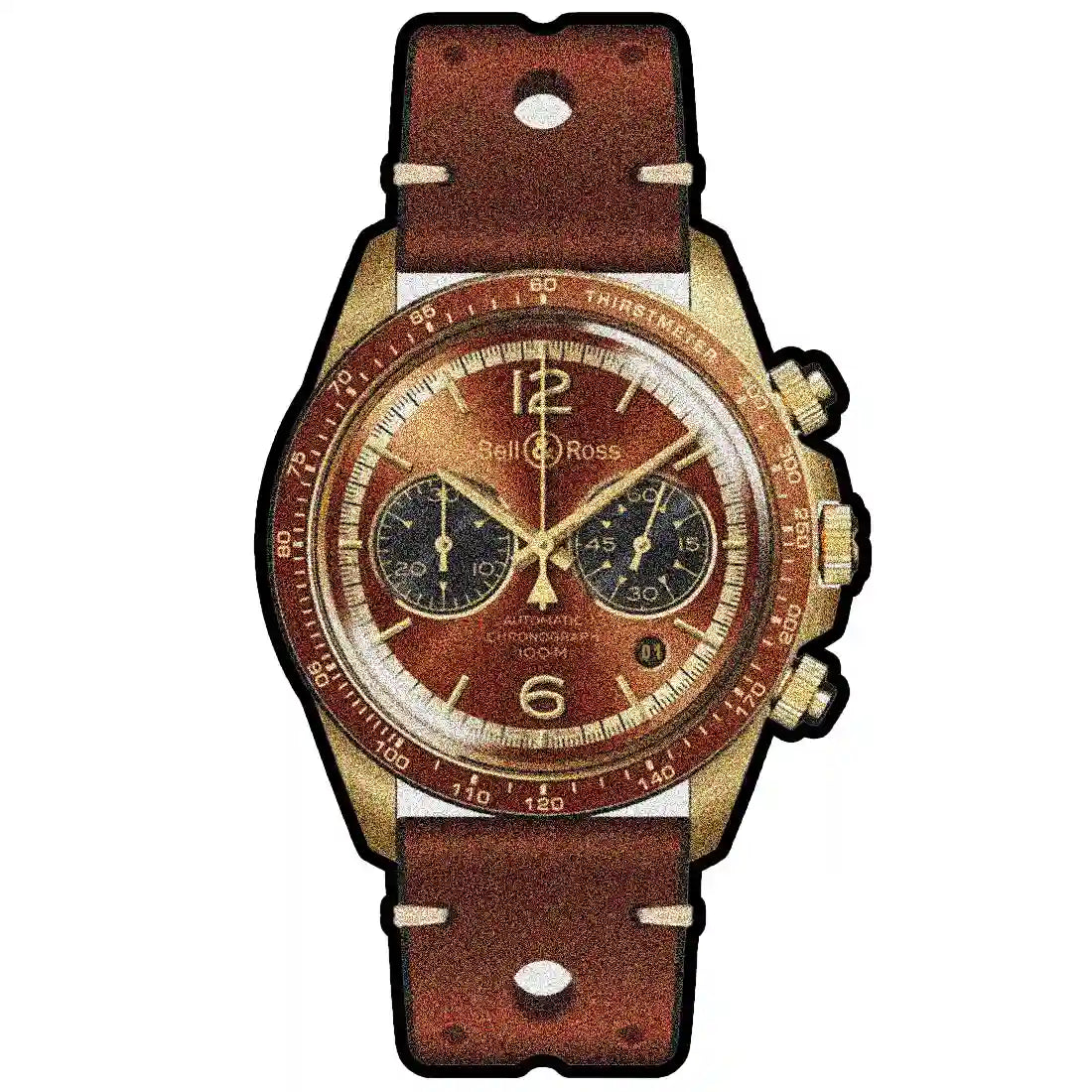 Bell & Ross BR V2 Automatic Brown 41mm