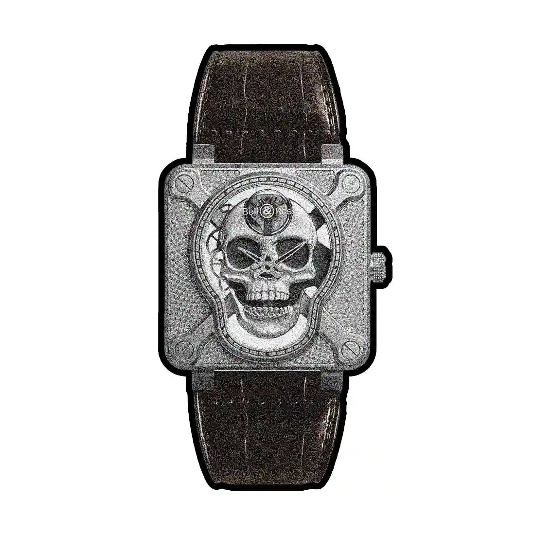 Bell & Ross Instruments Handaufzug Weiß