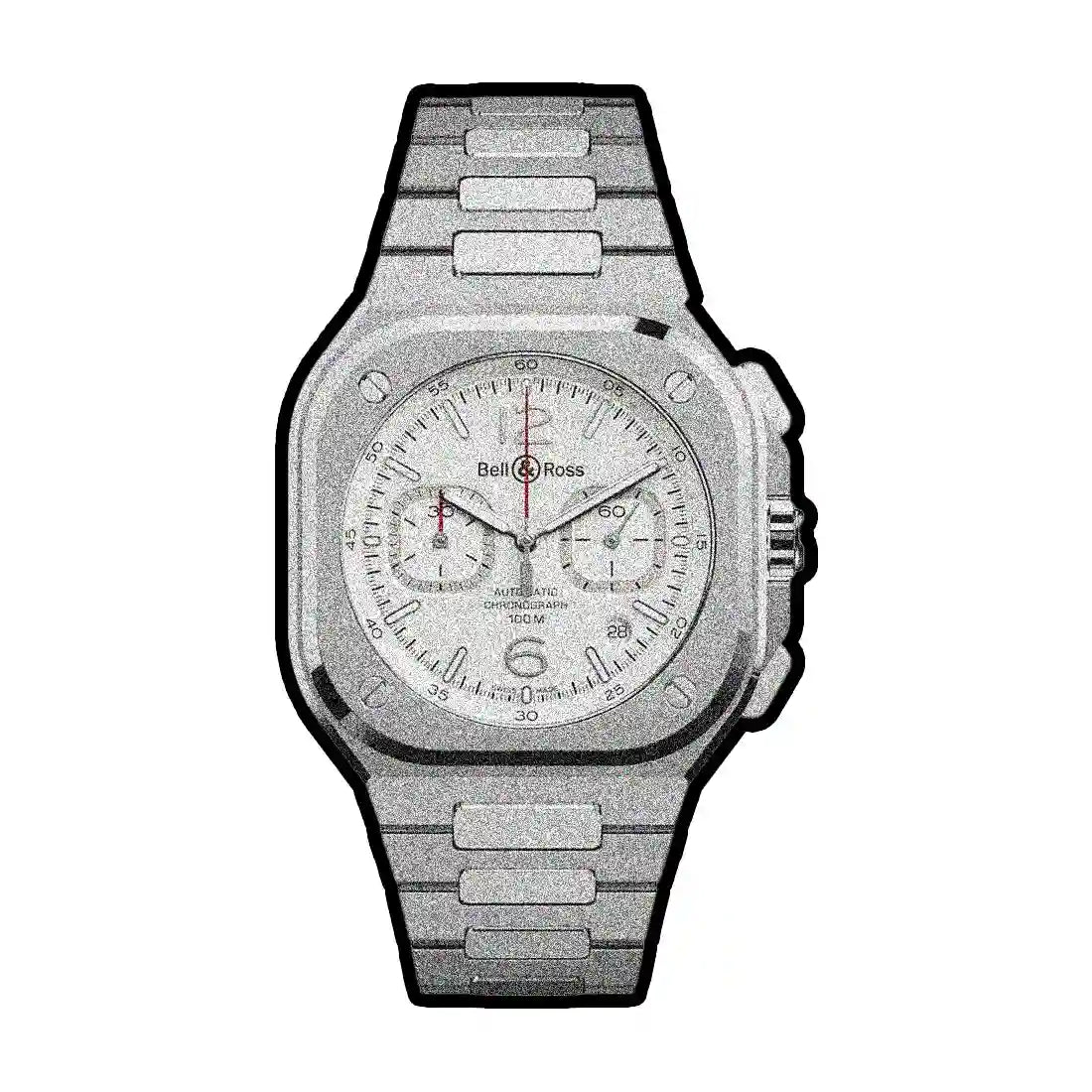 Bell & Ross Instruments Automatic Silver 42mm