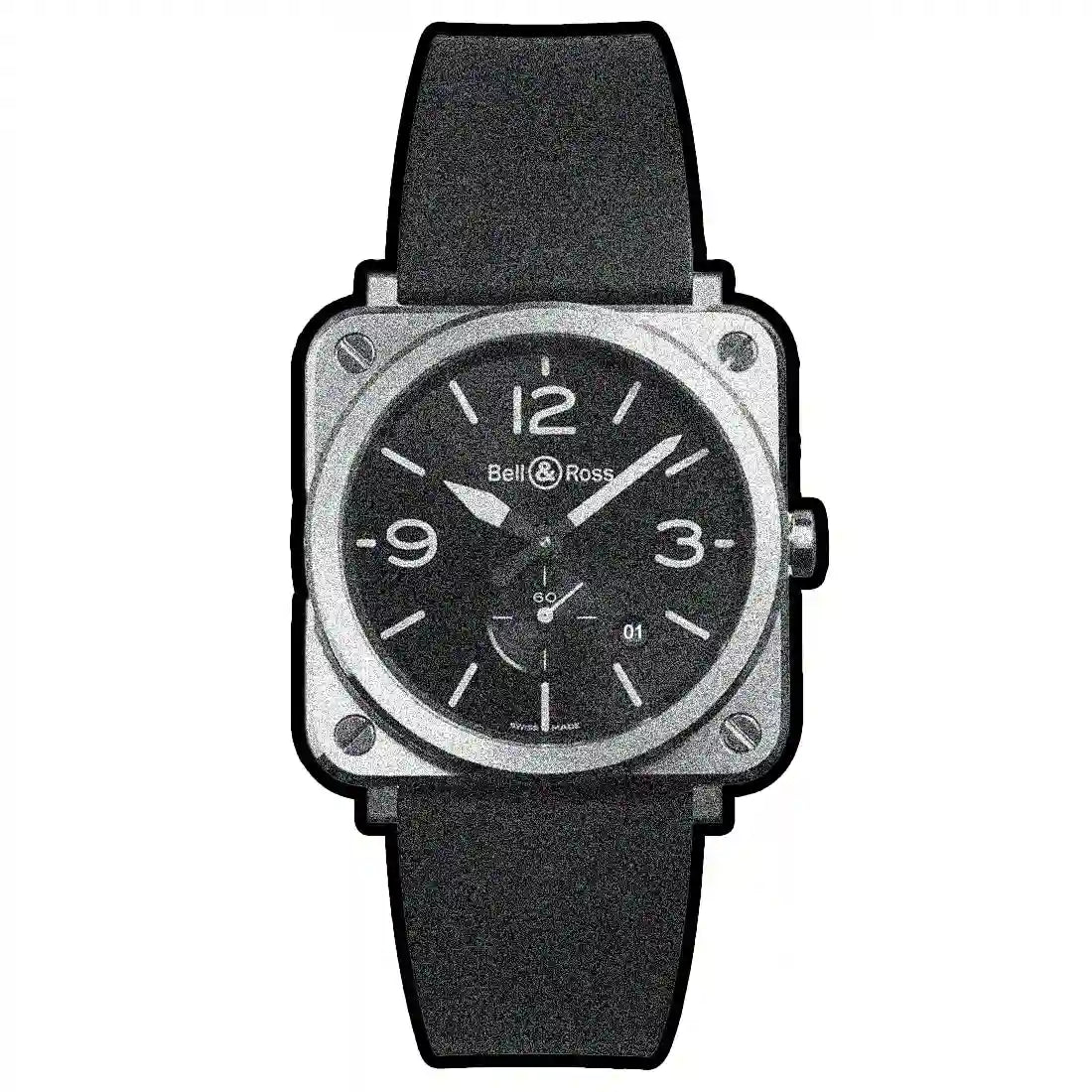 Bell & Ross Instruments Quartz Black 39mm
