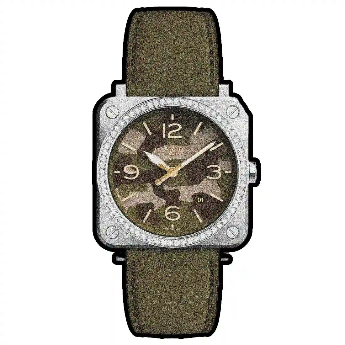 Bell & Ross Instruments Quartz Green 39mm