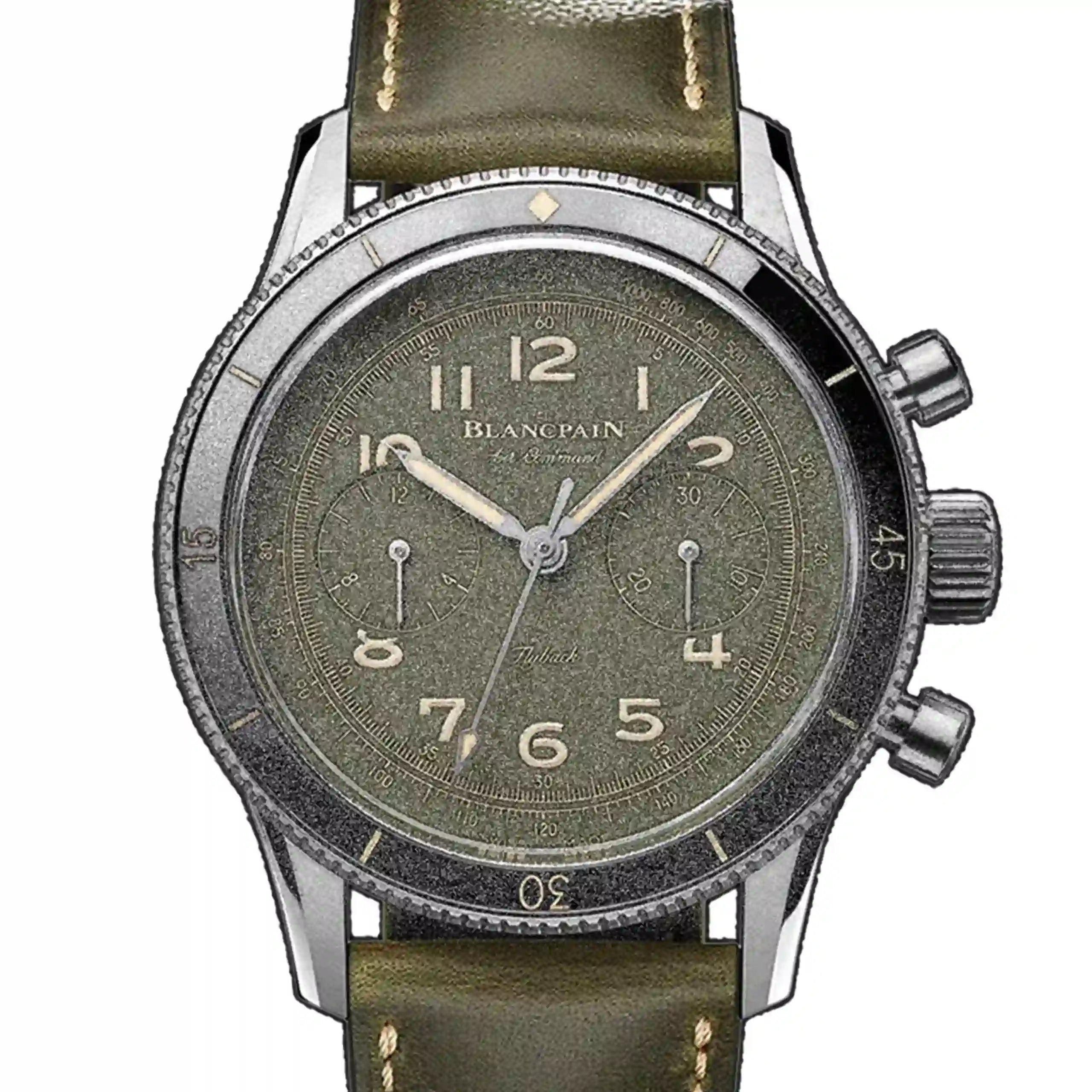 Blancpain Air Command Automatik Grün