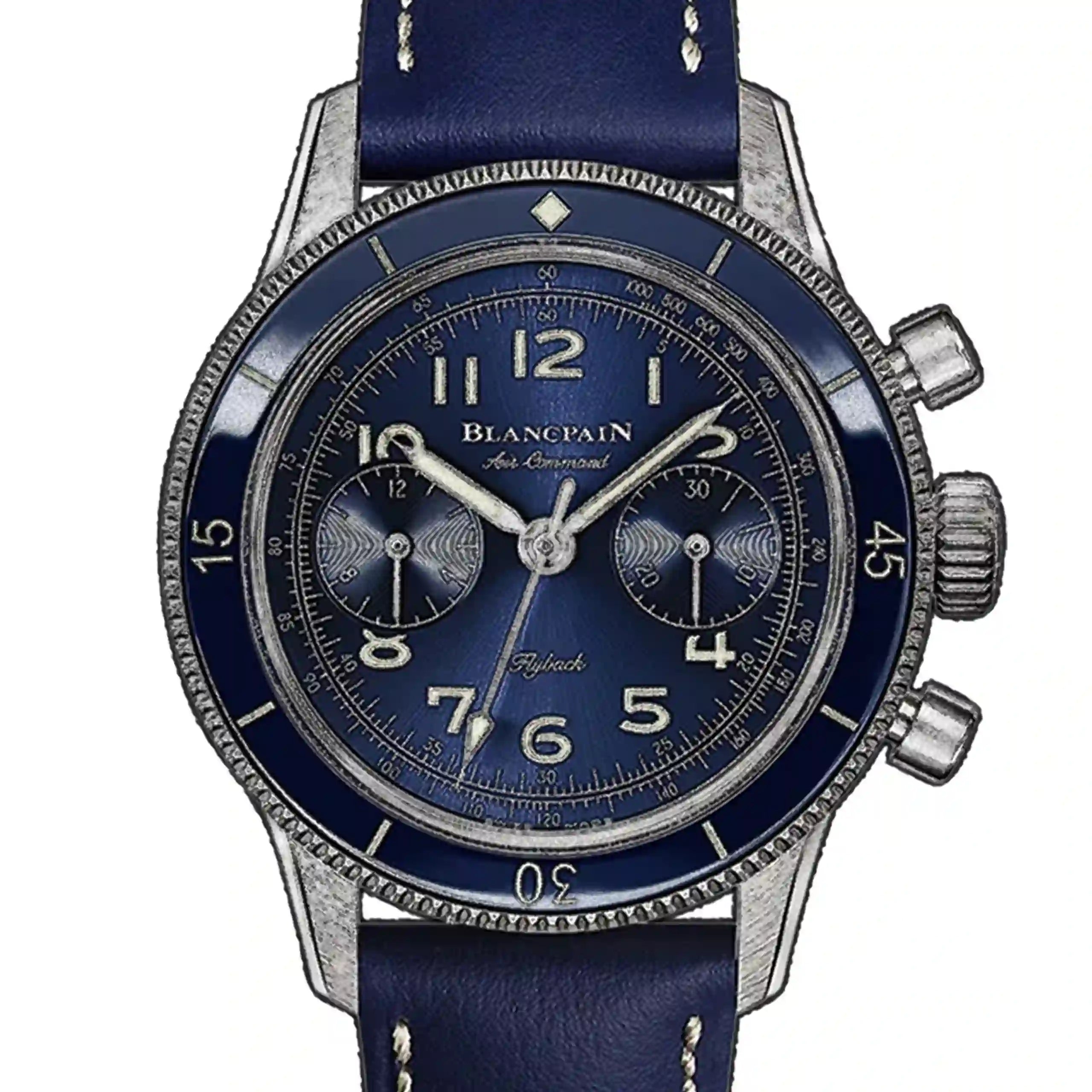 Blancpain Air Command Automatic Blue 36 mm
