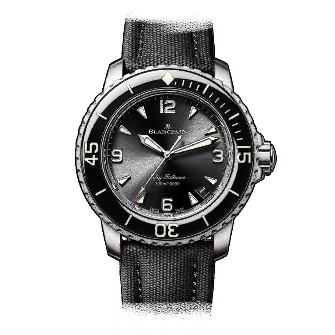Blancpain Fifty Fathoms Automatic Zwart 42 mm