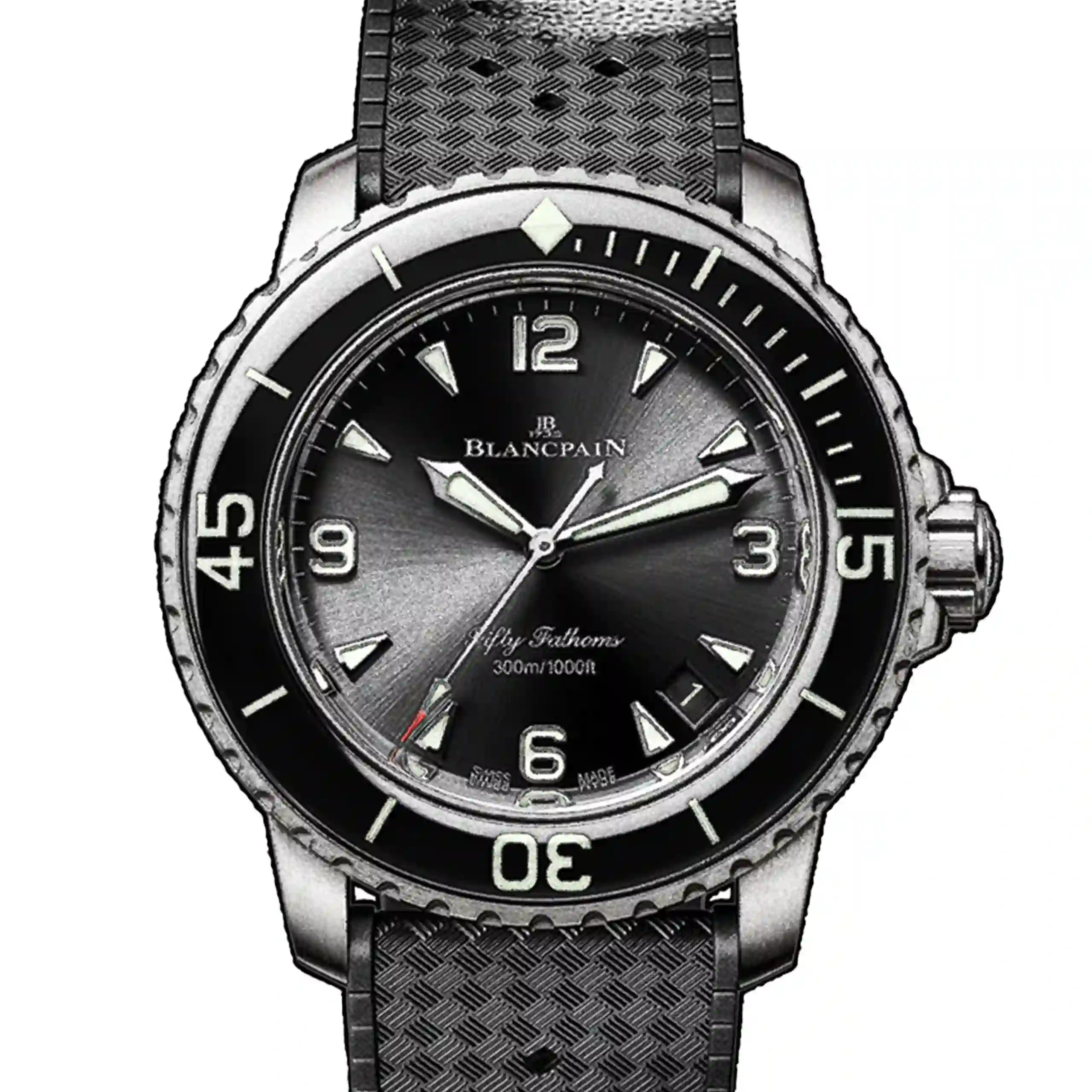 Blancpain Fifty Fathoms Automatic Zwart 42 mm