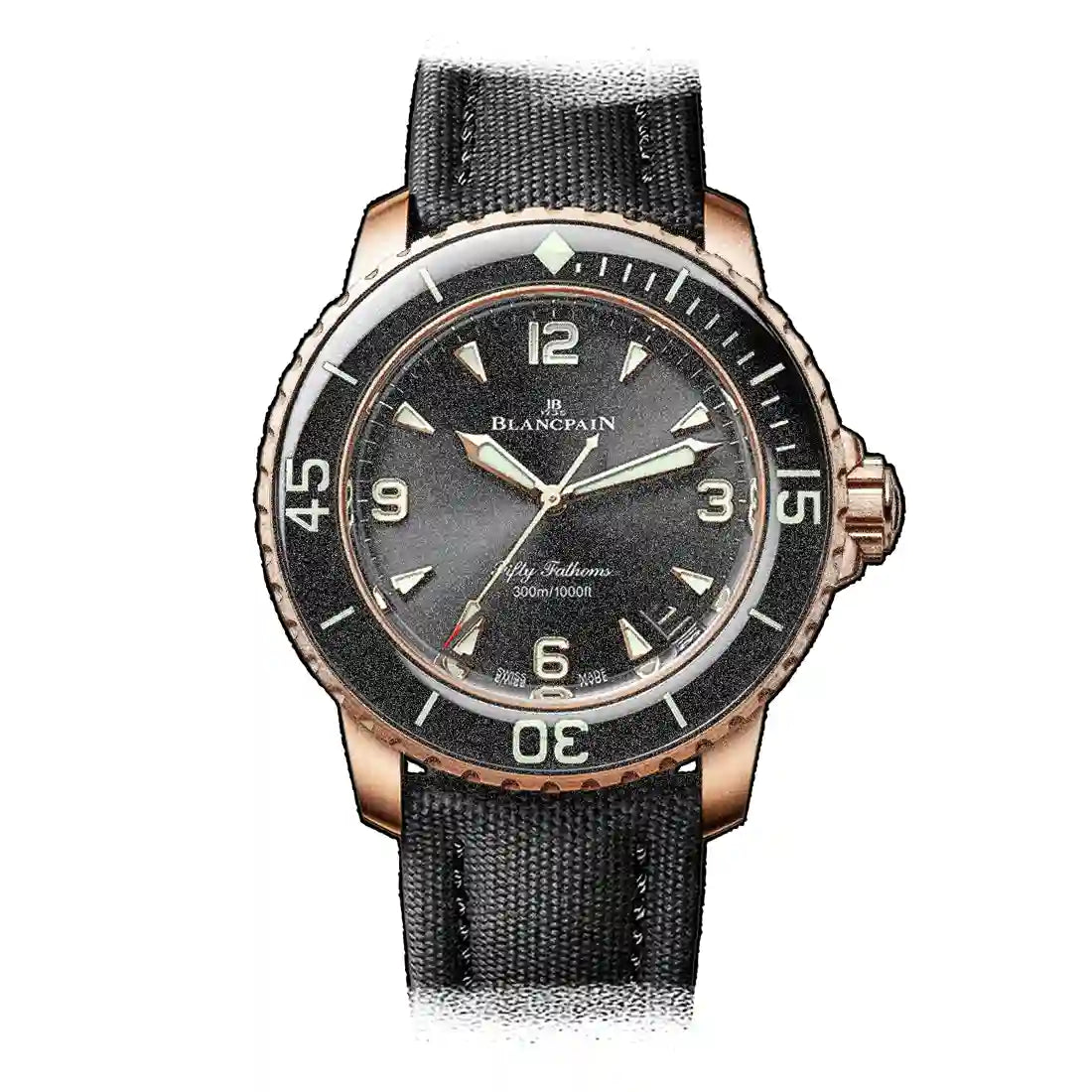 Blancpain Fifty Fathoms Automatik Schwarz
