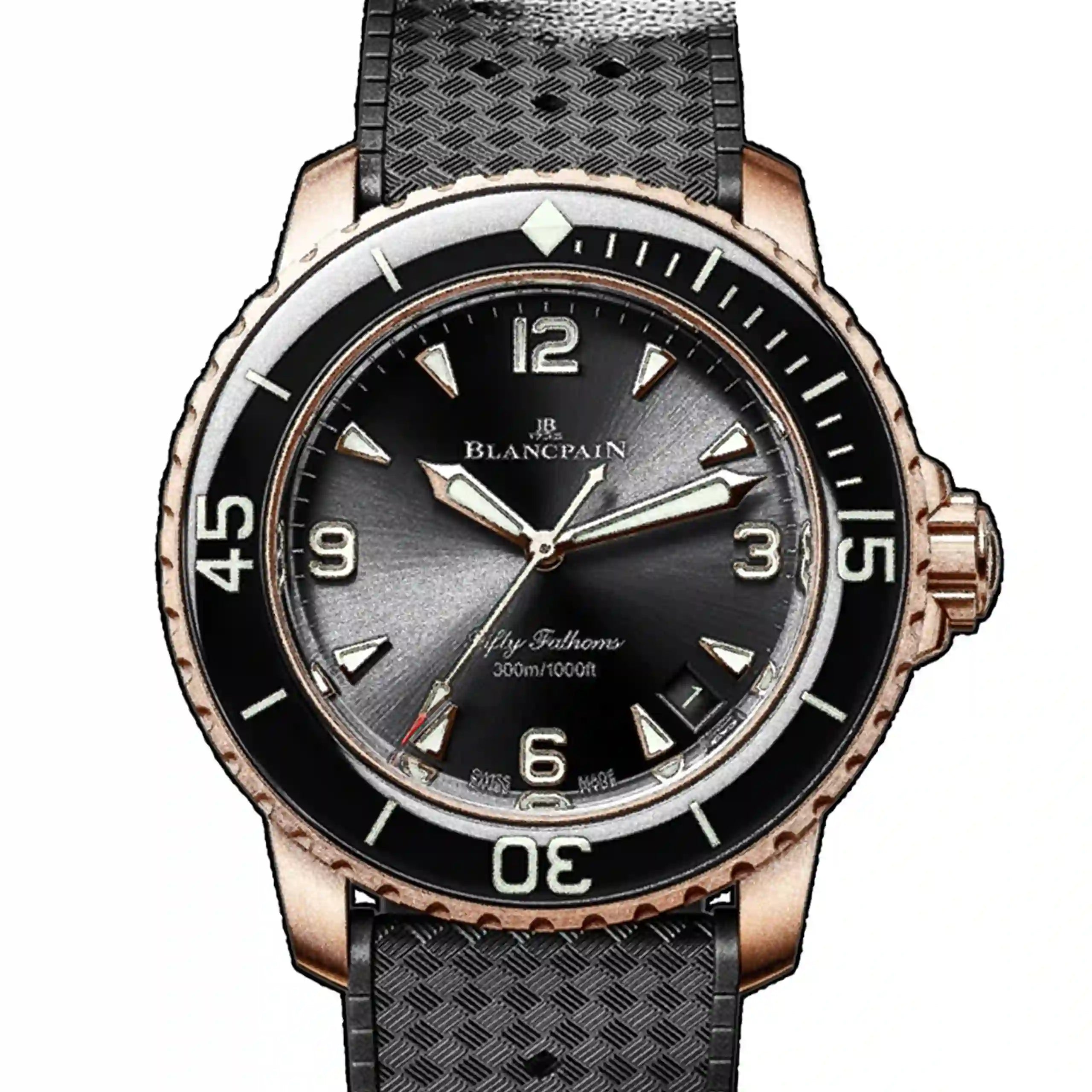 Blancpain Fifty Fathoms Automatik Schwarz