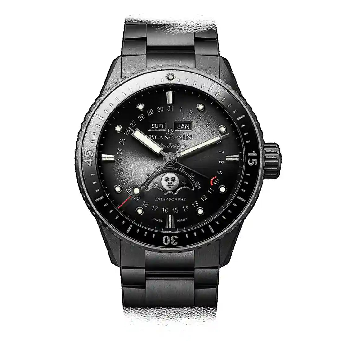 Blancpain Fifty Fathoms Automatic Zwart 44 mm