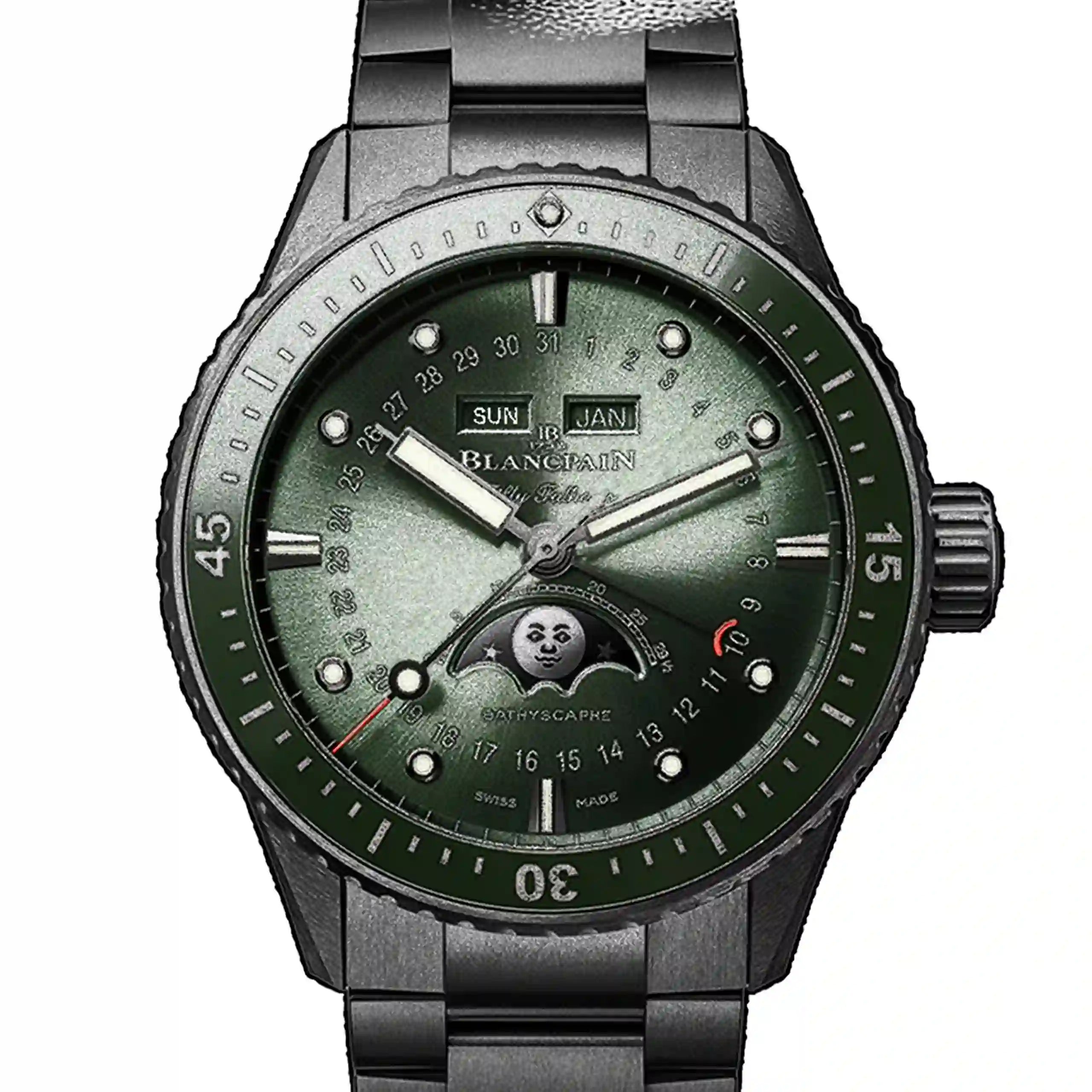 Blancpain Fifty Fathoms Automatic Groen 44 mm