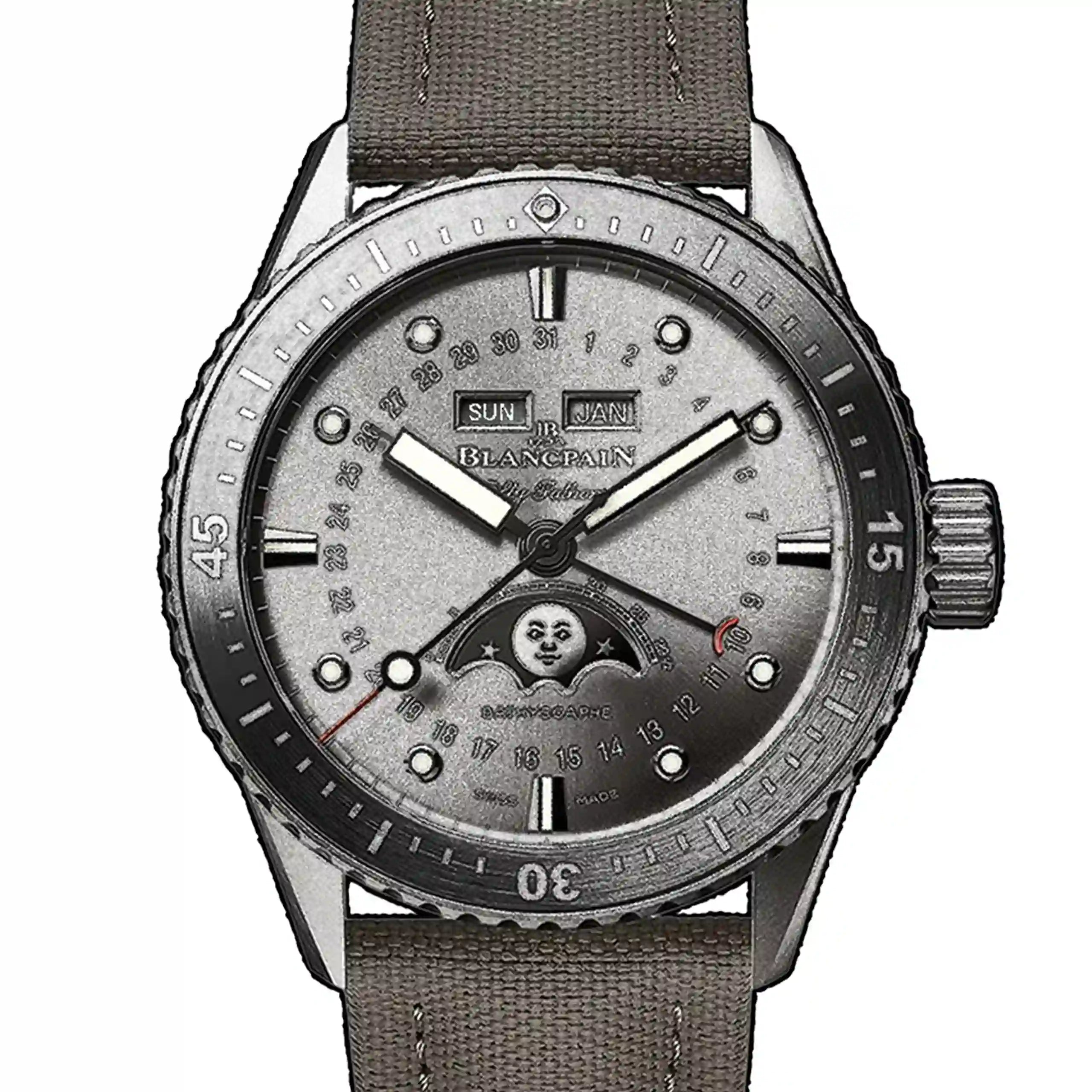 Blancpain Fifty Fathoms Automatic Grijs 43 mm