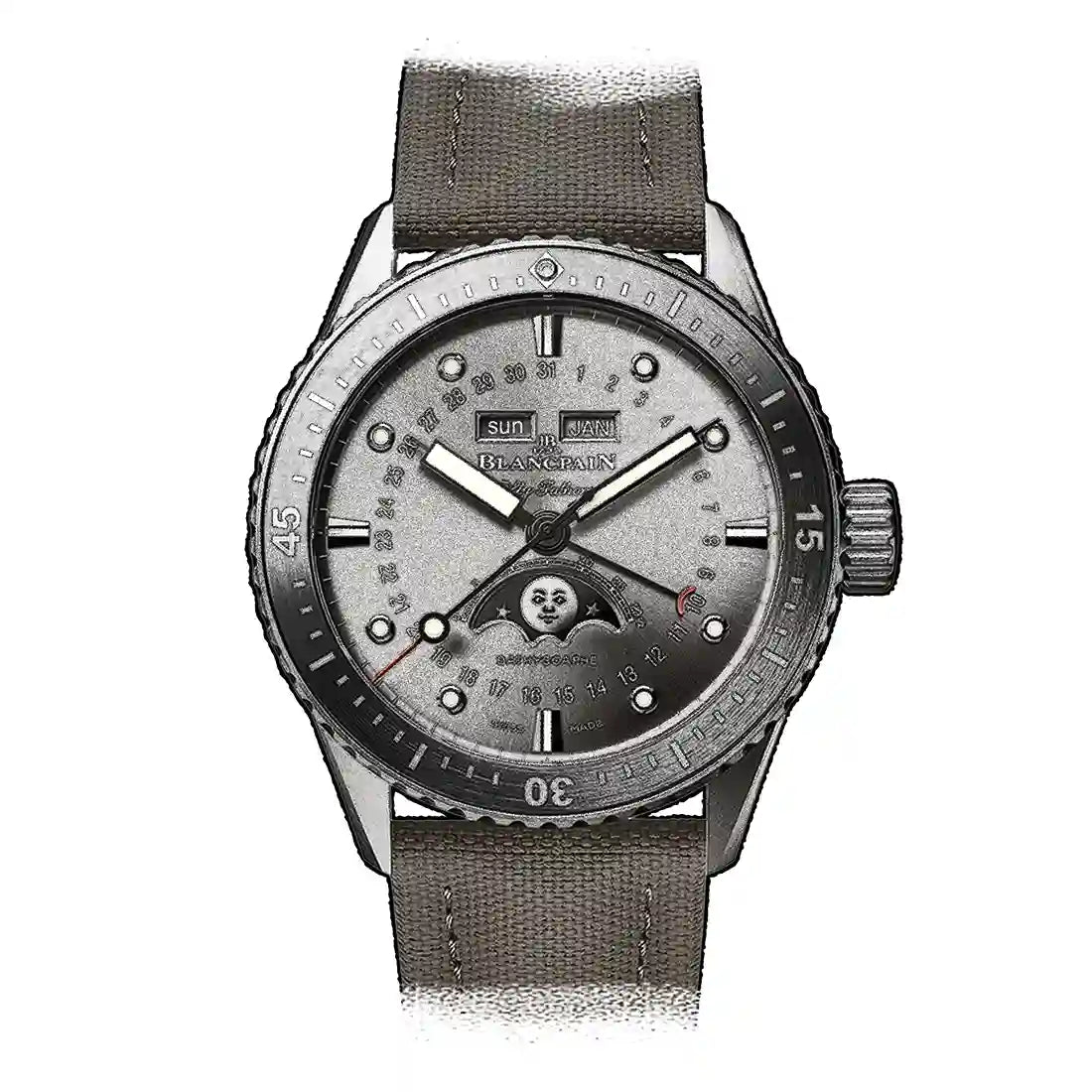 Blancpain Fifty Fathoms Automatic Grijs 43 mm