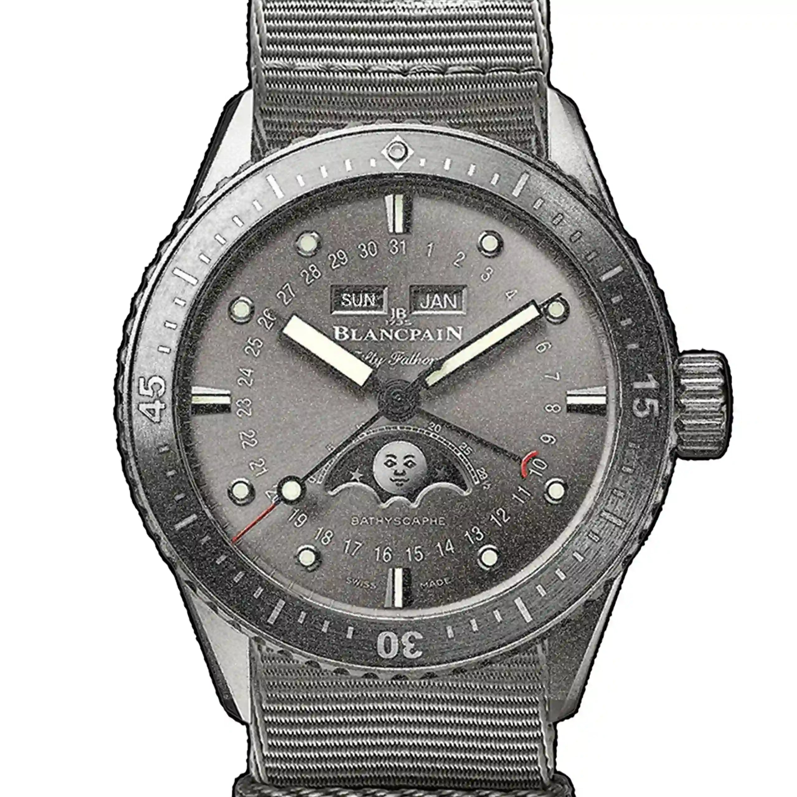 Blancpain Fifty Fathoms Automatic Grijs 43 mm