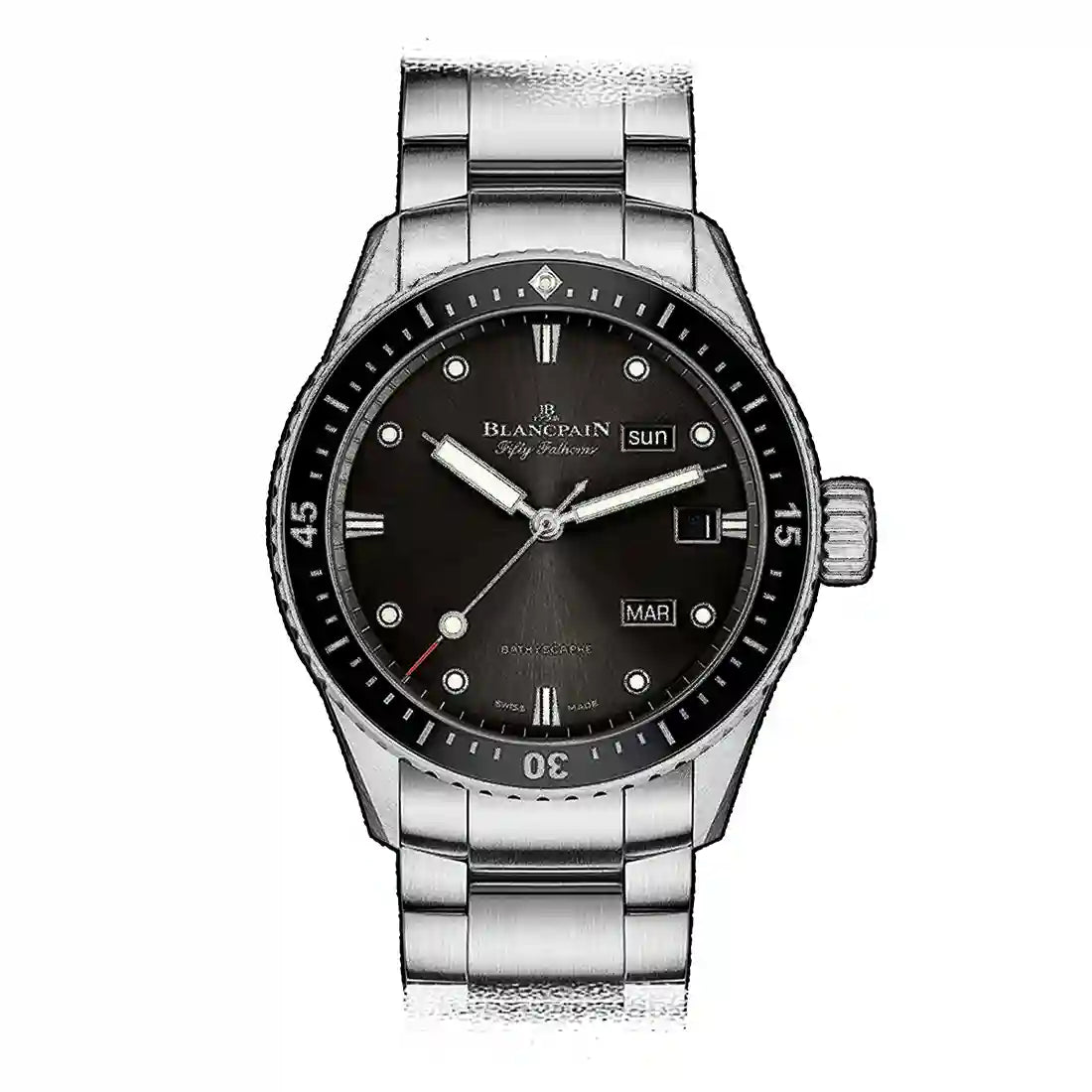 Blancpain Fifty Fathoms Automatic Zwart 43 mm