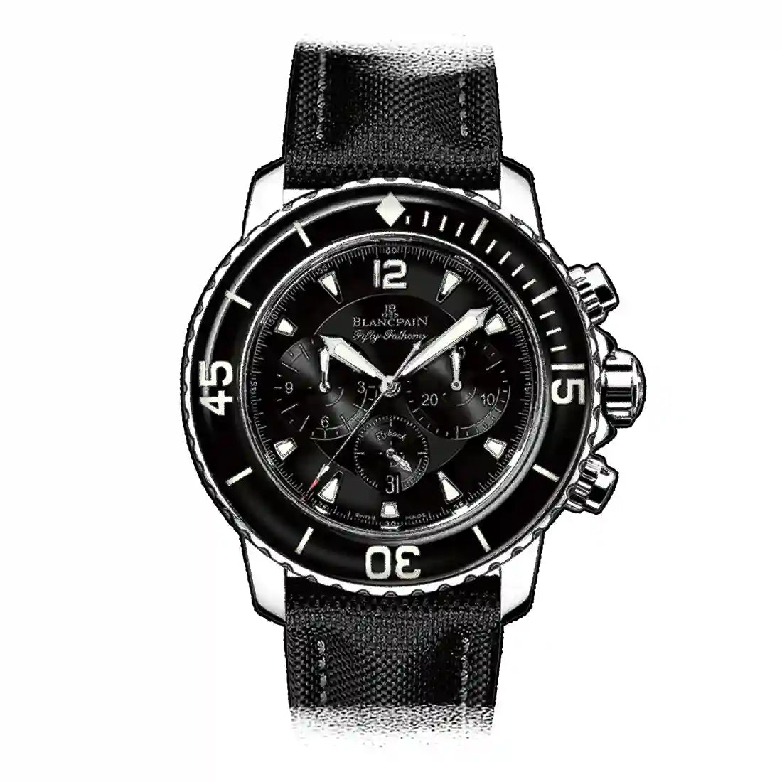 Blancpain Fifty Fathoms Automatic Black 45mm