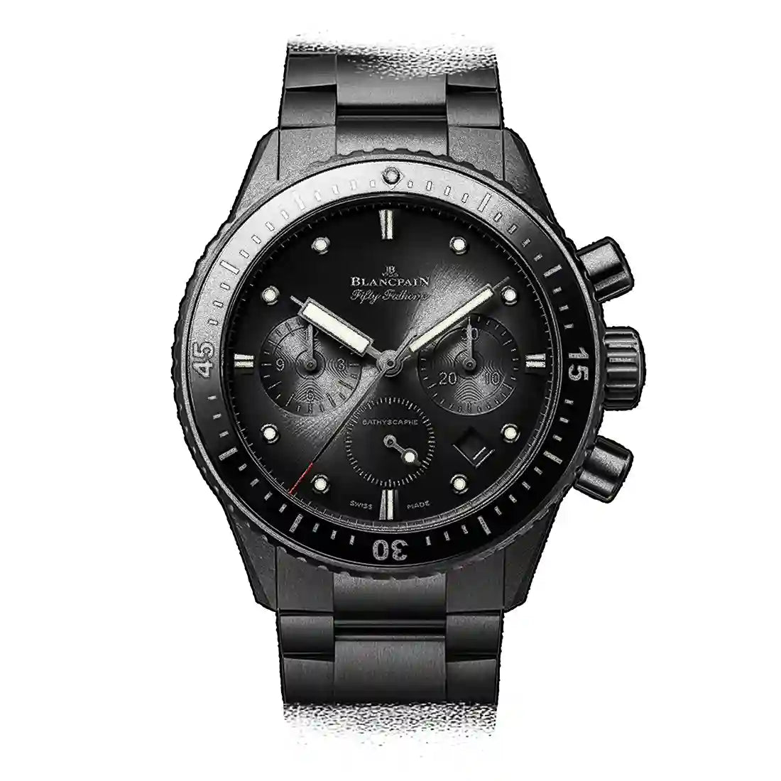 Blancpain Fifty Fathoms Automatic Zwart 44 mm